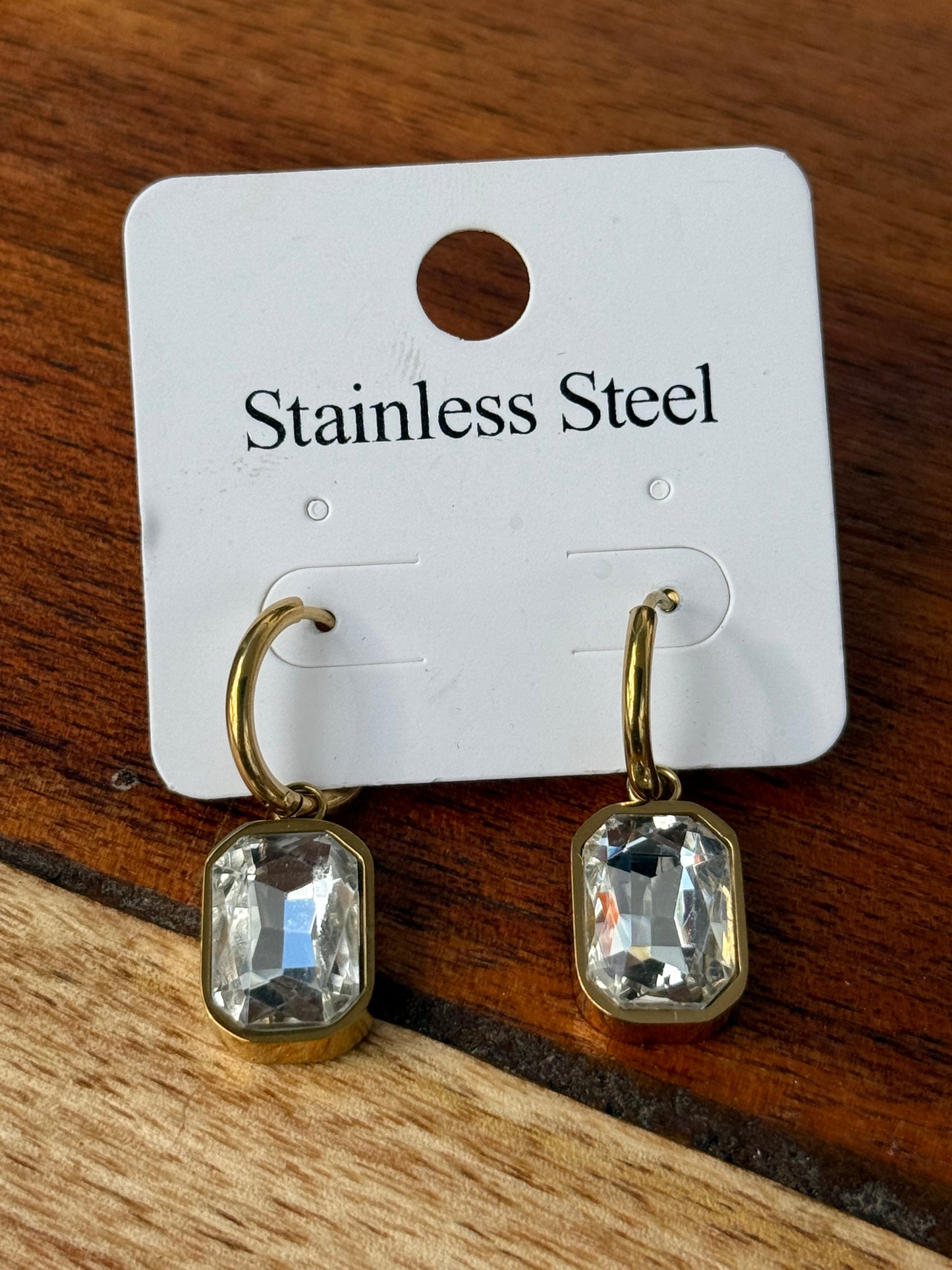 Shareen Earrings White