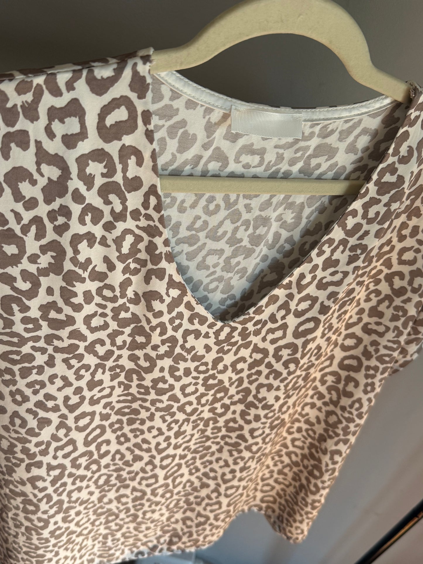 Nudey Leopard Blouse