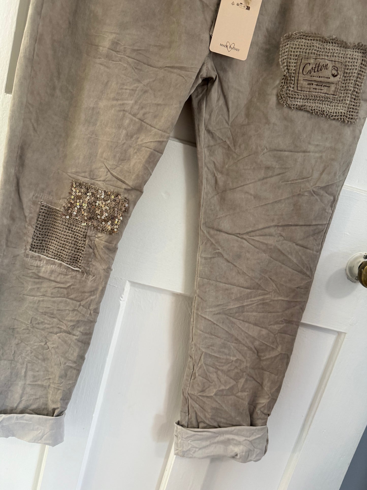 Caramel Patched Pant