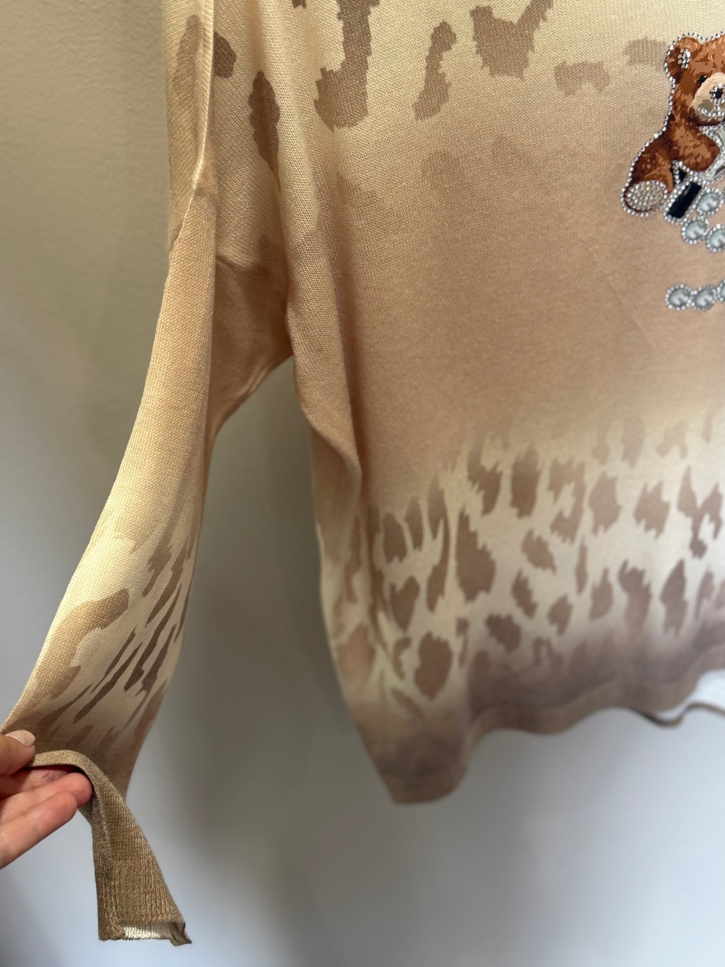 Teddy Leopard Blouse