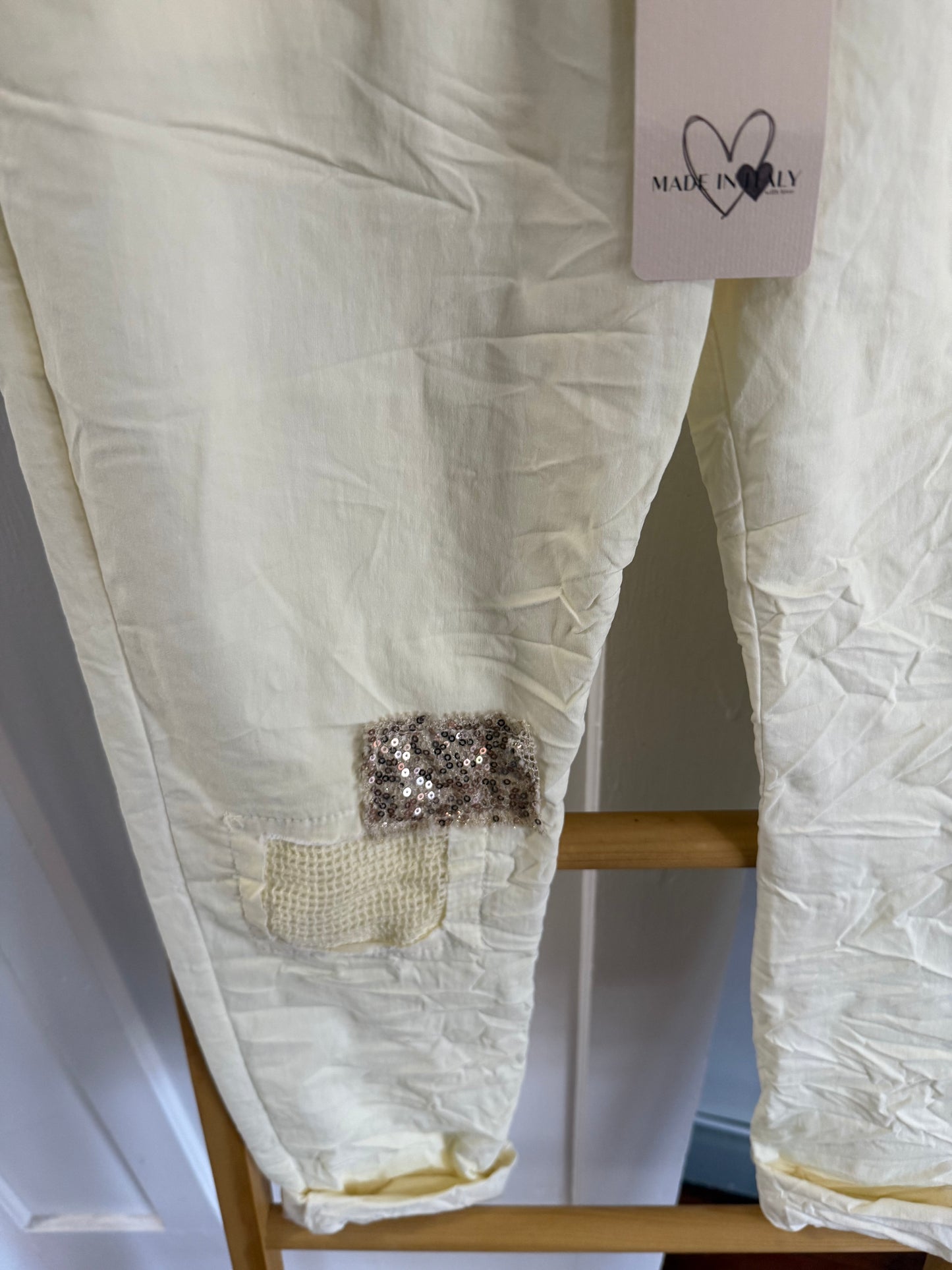 Cotton Yellow Comfy Pant
