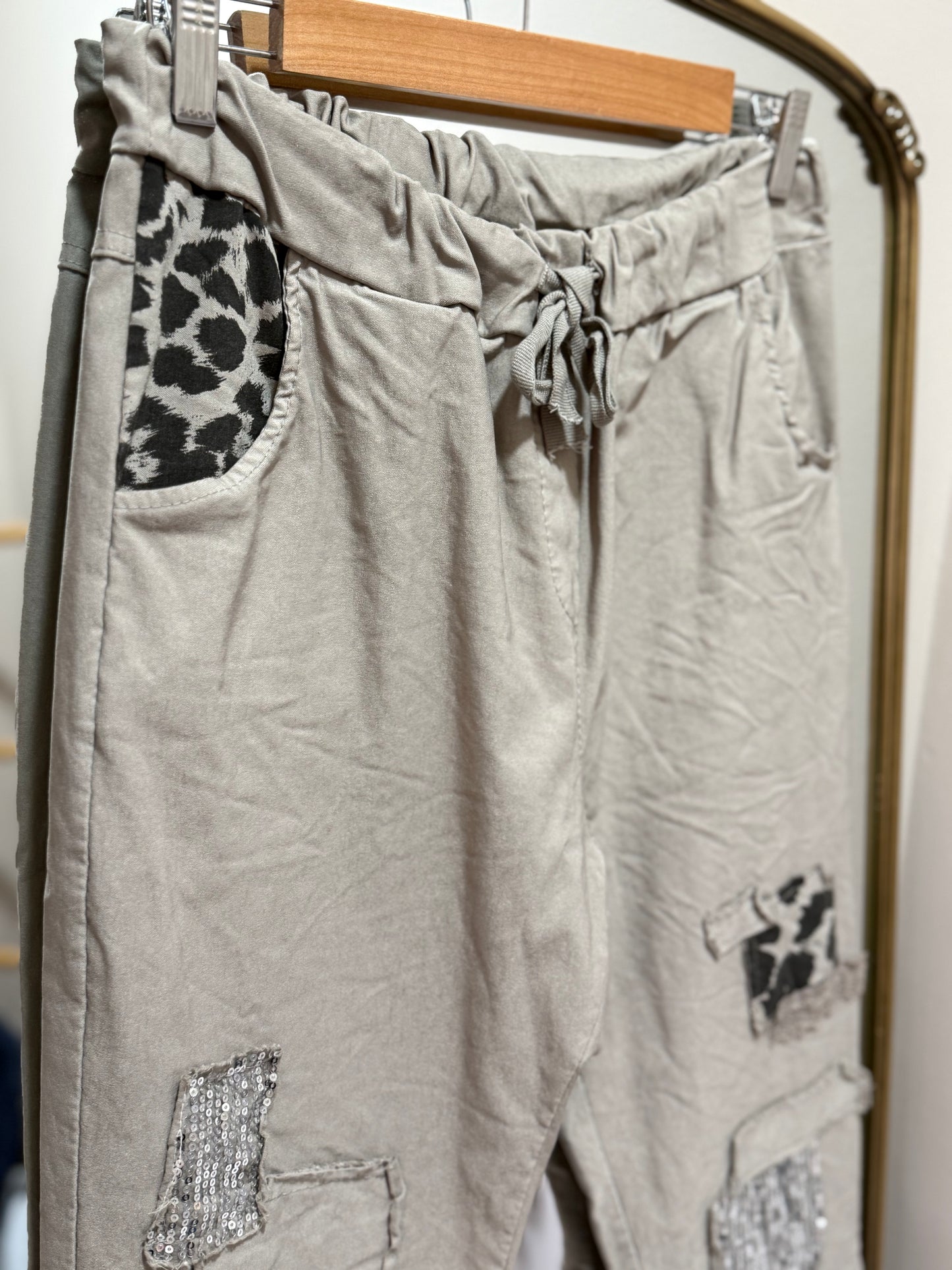 Bianca Patch Taupe