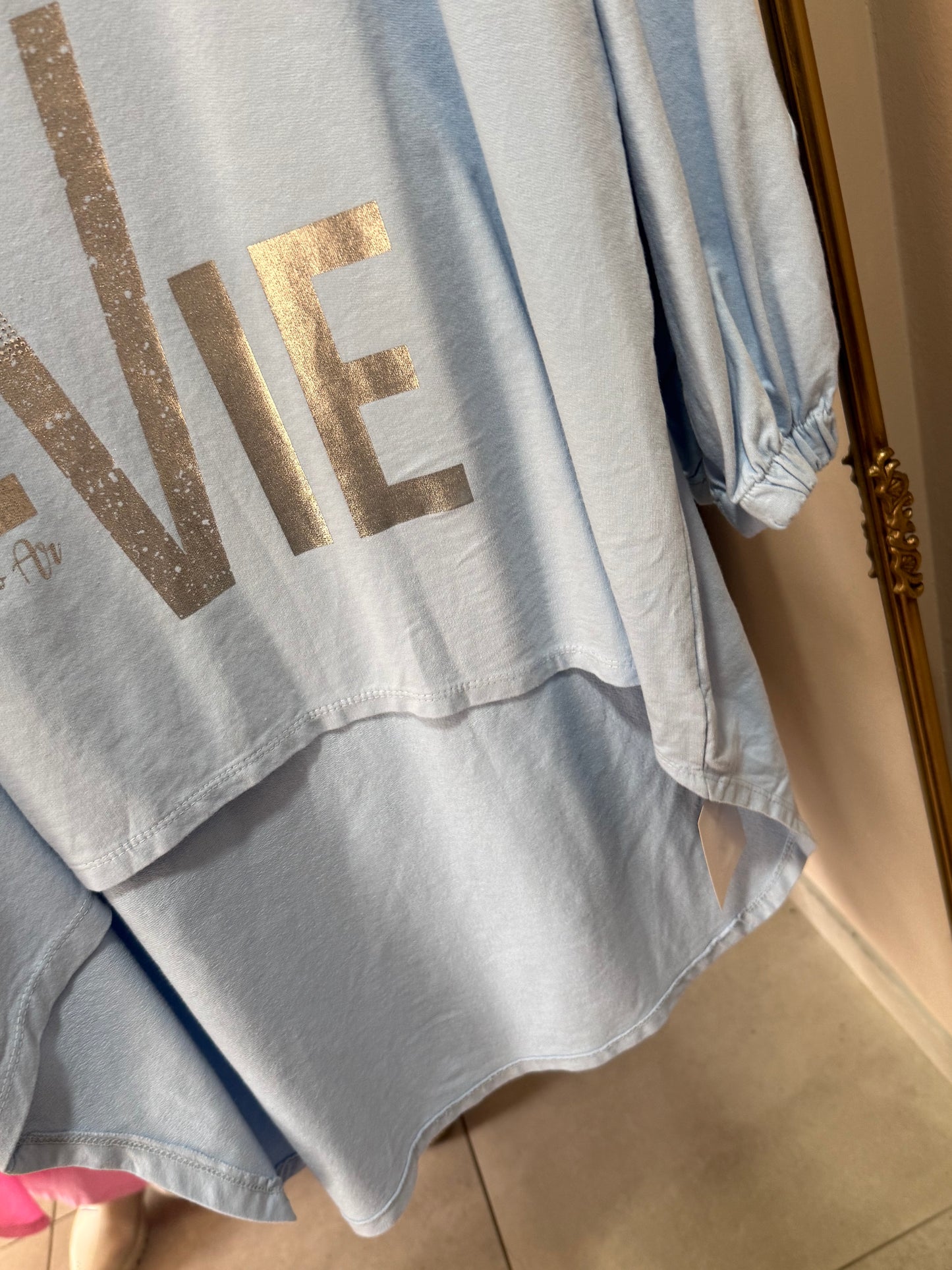 La Vie Blouse Blue
