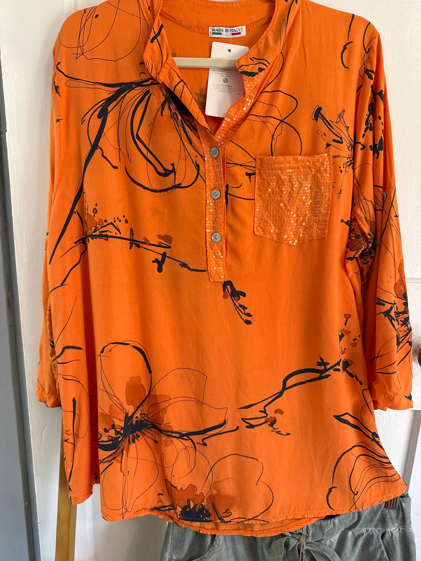 Floral Lines Blouse