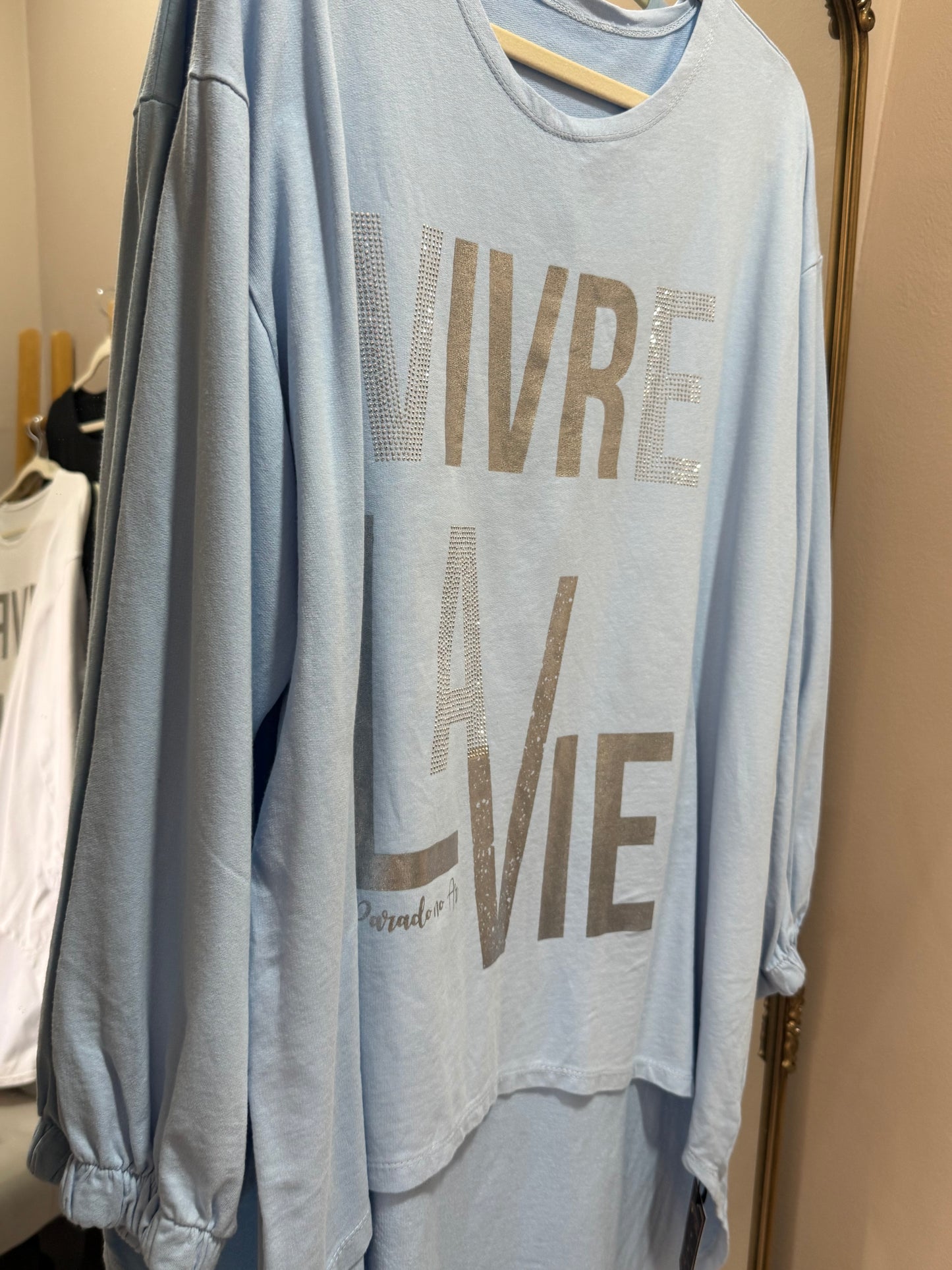 La Vie Blouse Blue