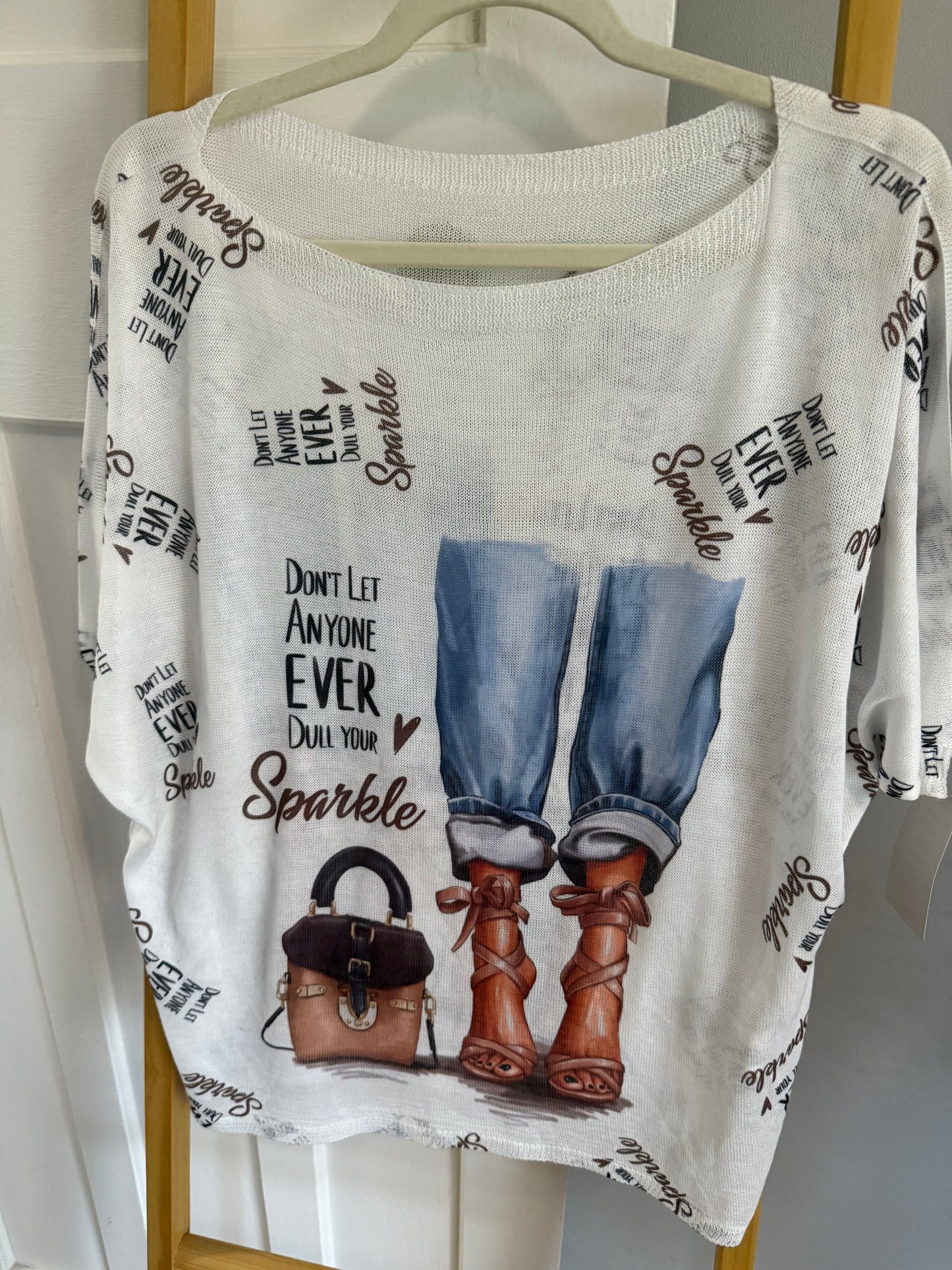 Sparkle Blouse Blue