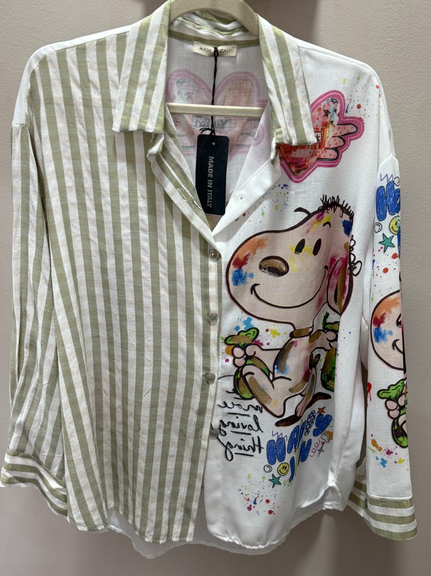 Happy Snoopy Khaki