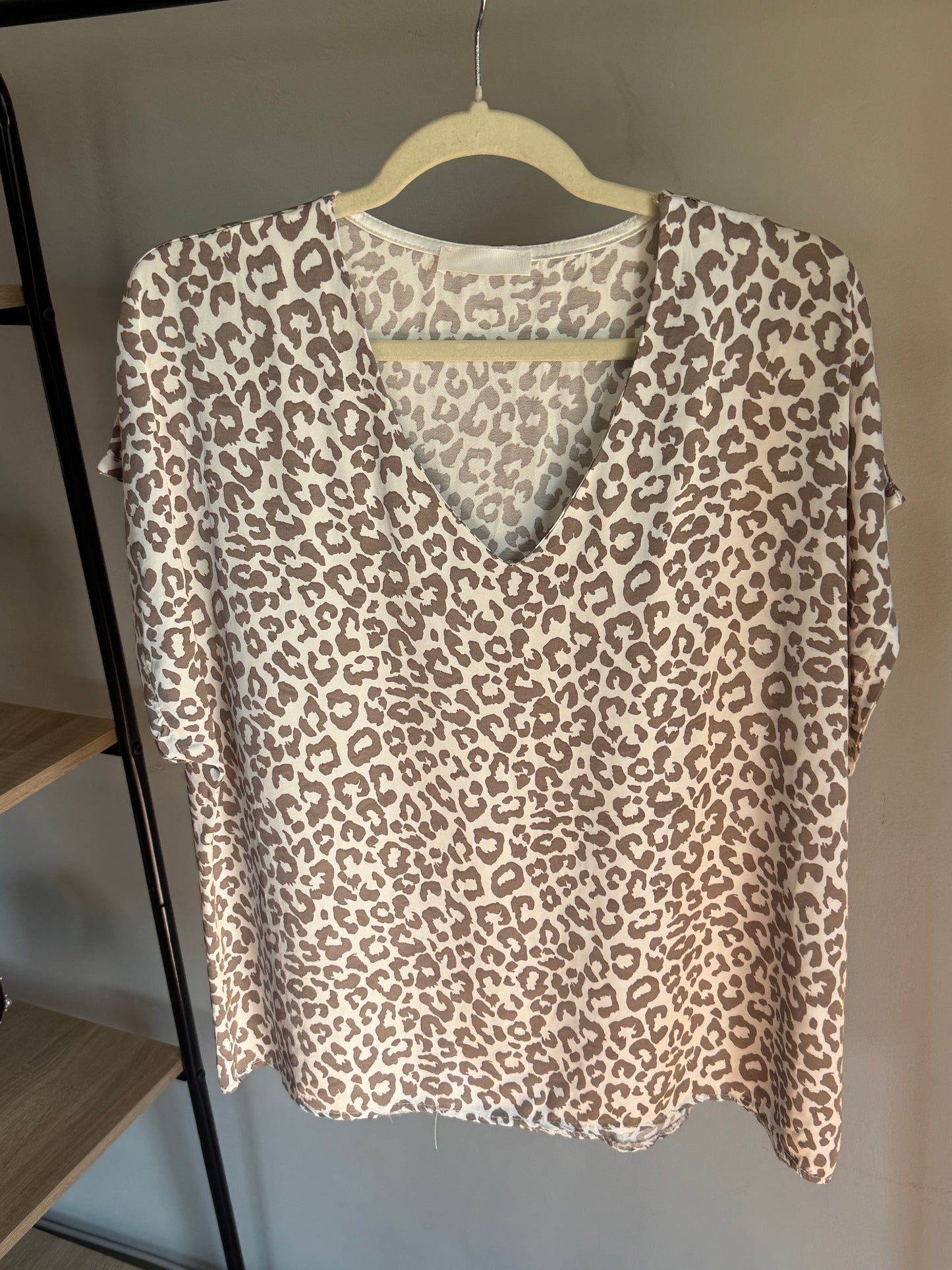 Nudey Leopard Blouse