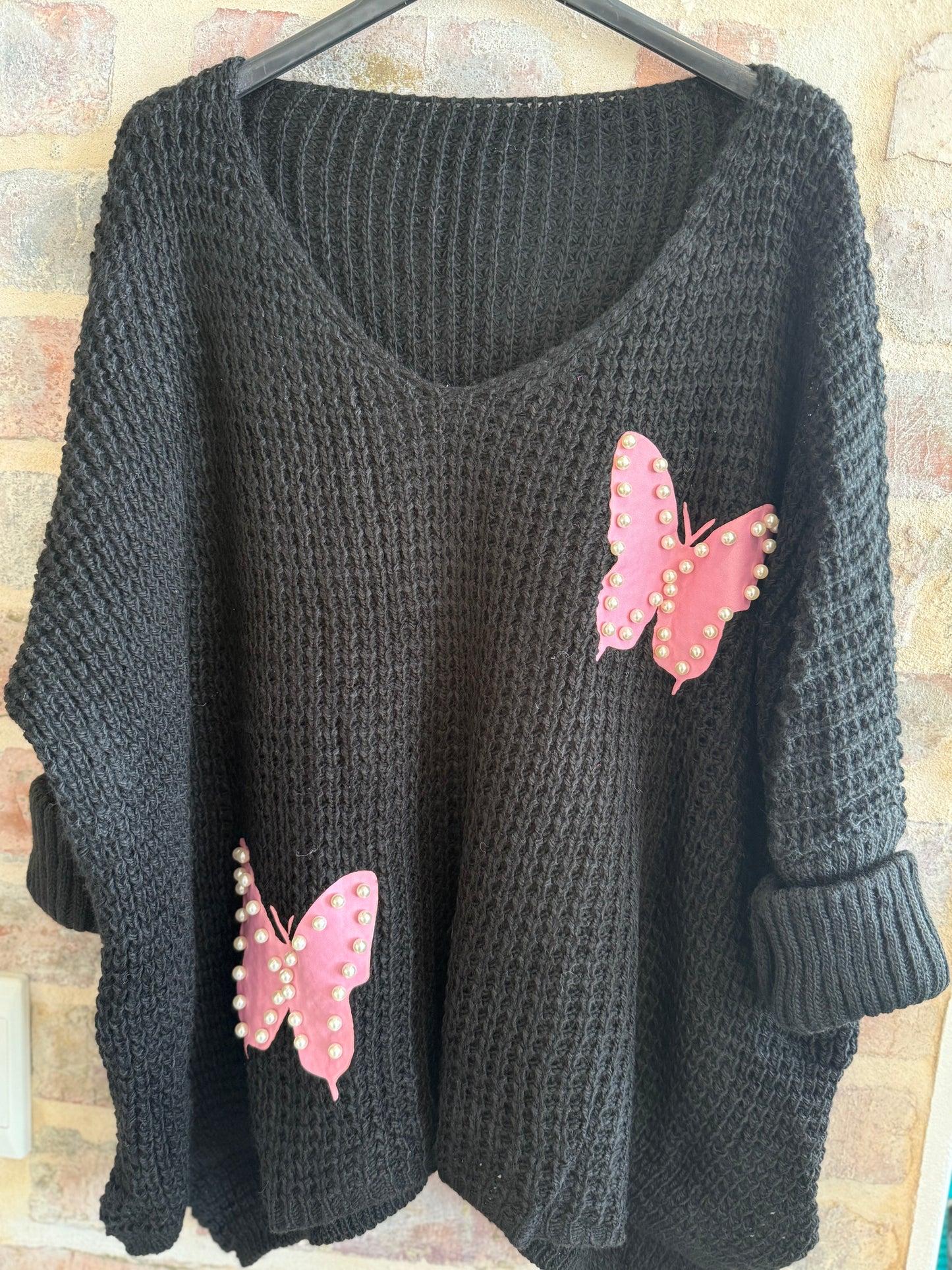 Pearly Butterfly Black