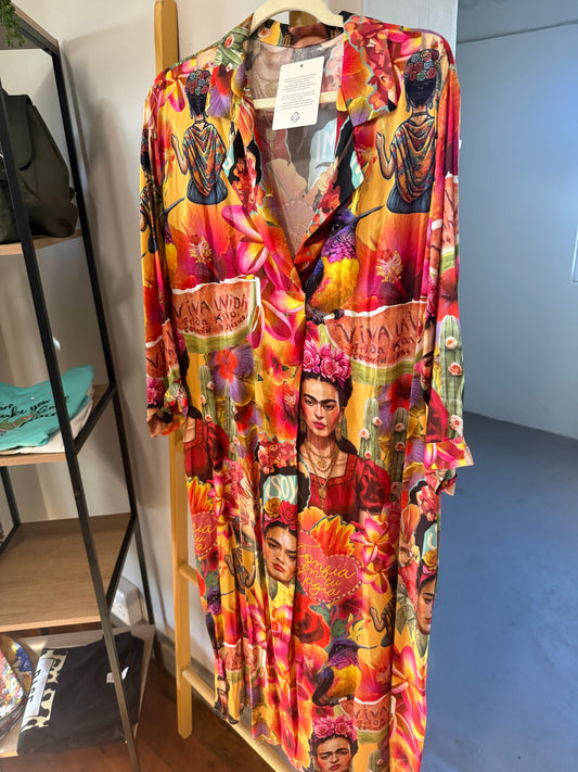Frida Shirt Long Dress