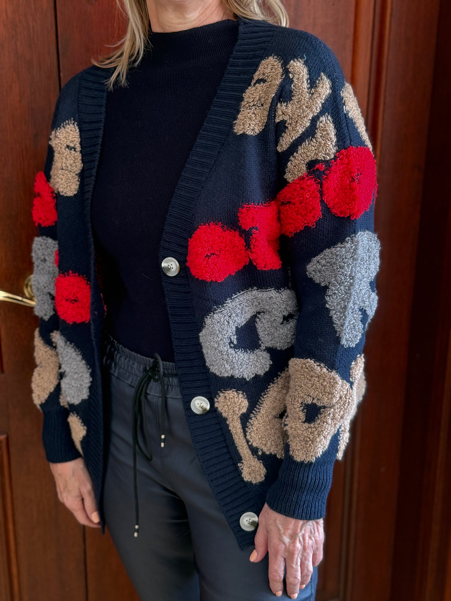 Snuggle Me Knit Navy