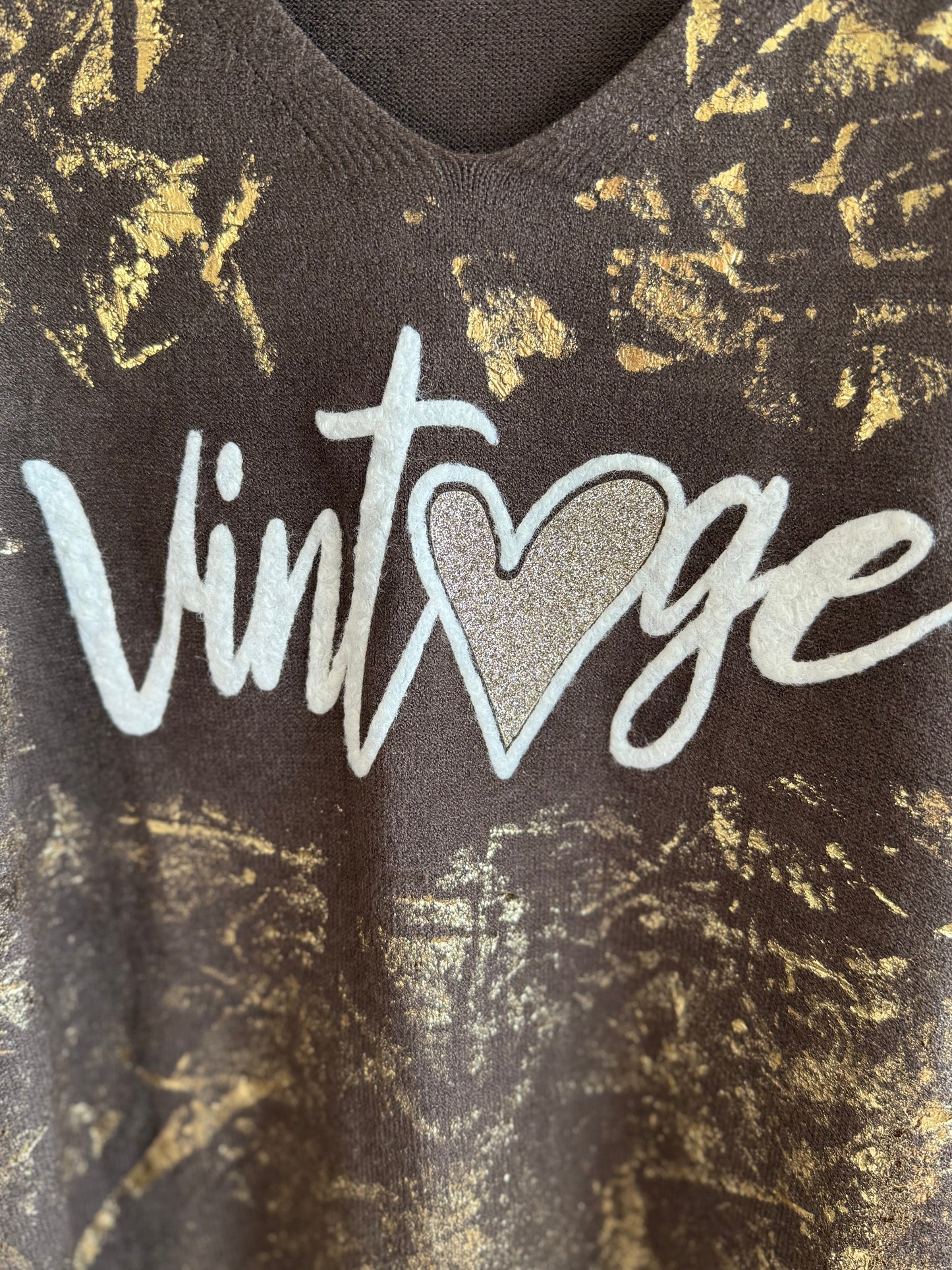 Vintage Knit Brown