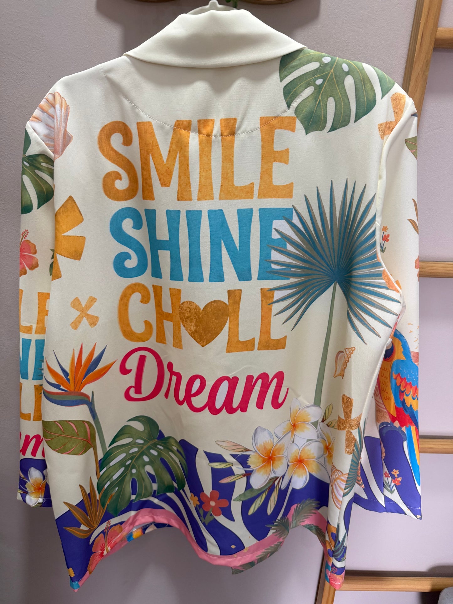 Tatum Satin Jacket_Paradise