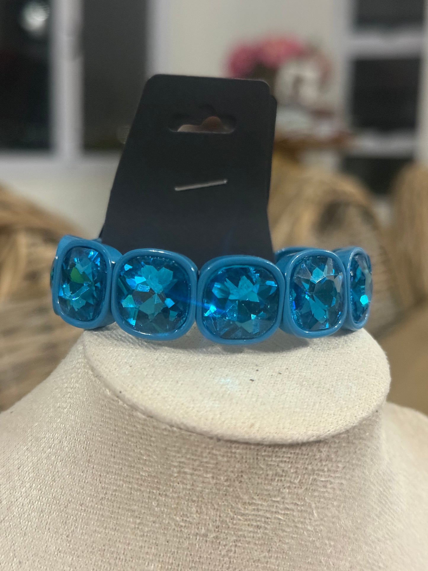 Turq Square Bracelet