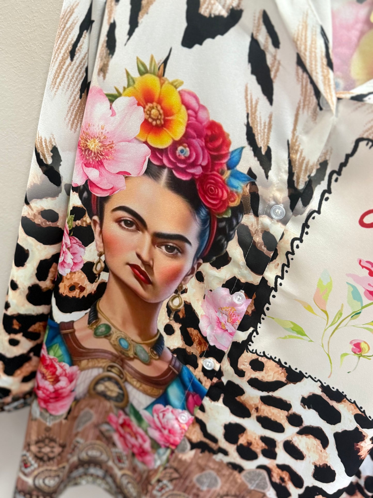 FRIDA FAITH SATIN SHIRT