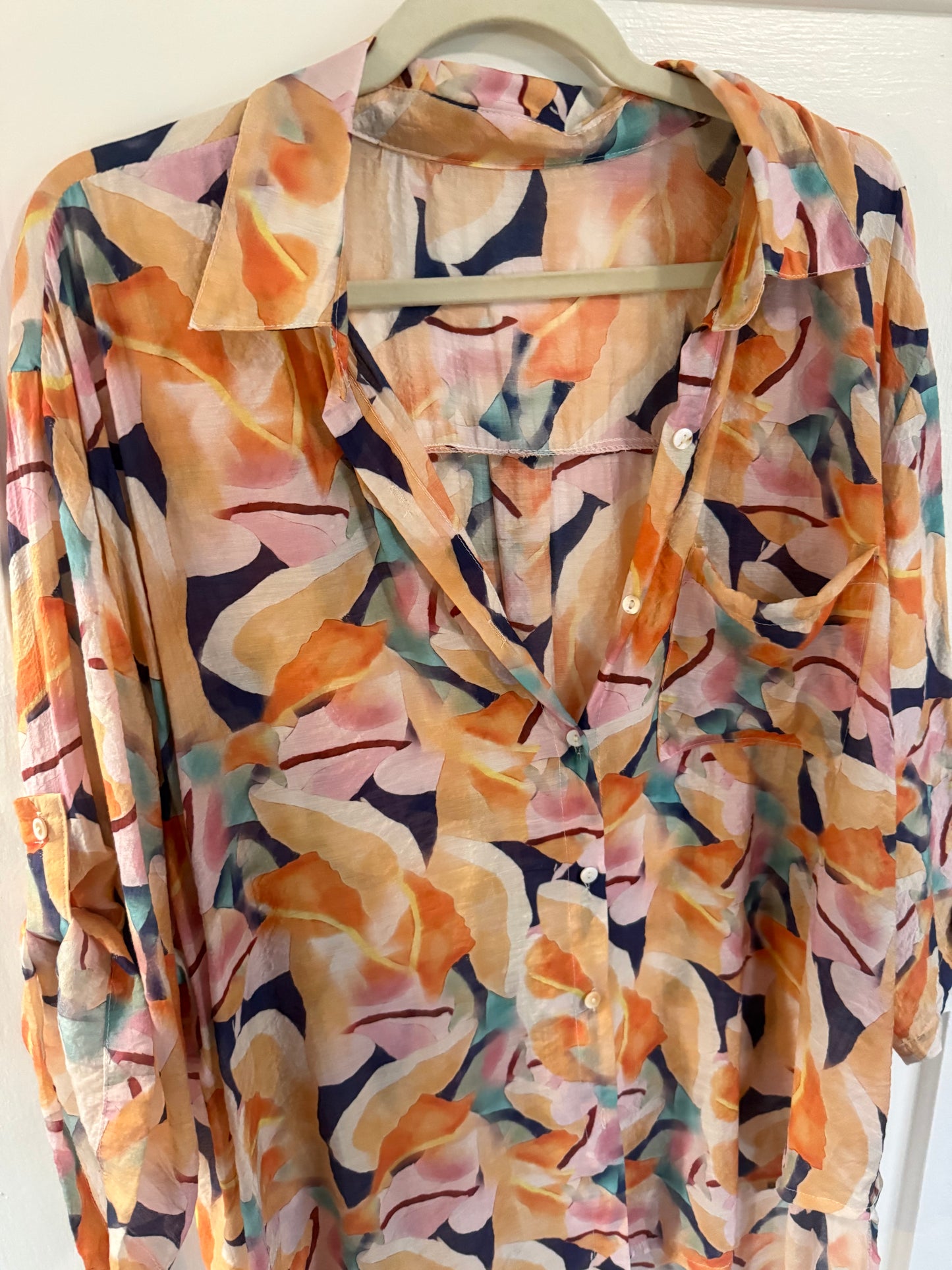Printed Blouse Pastels