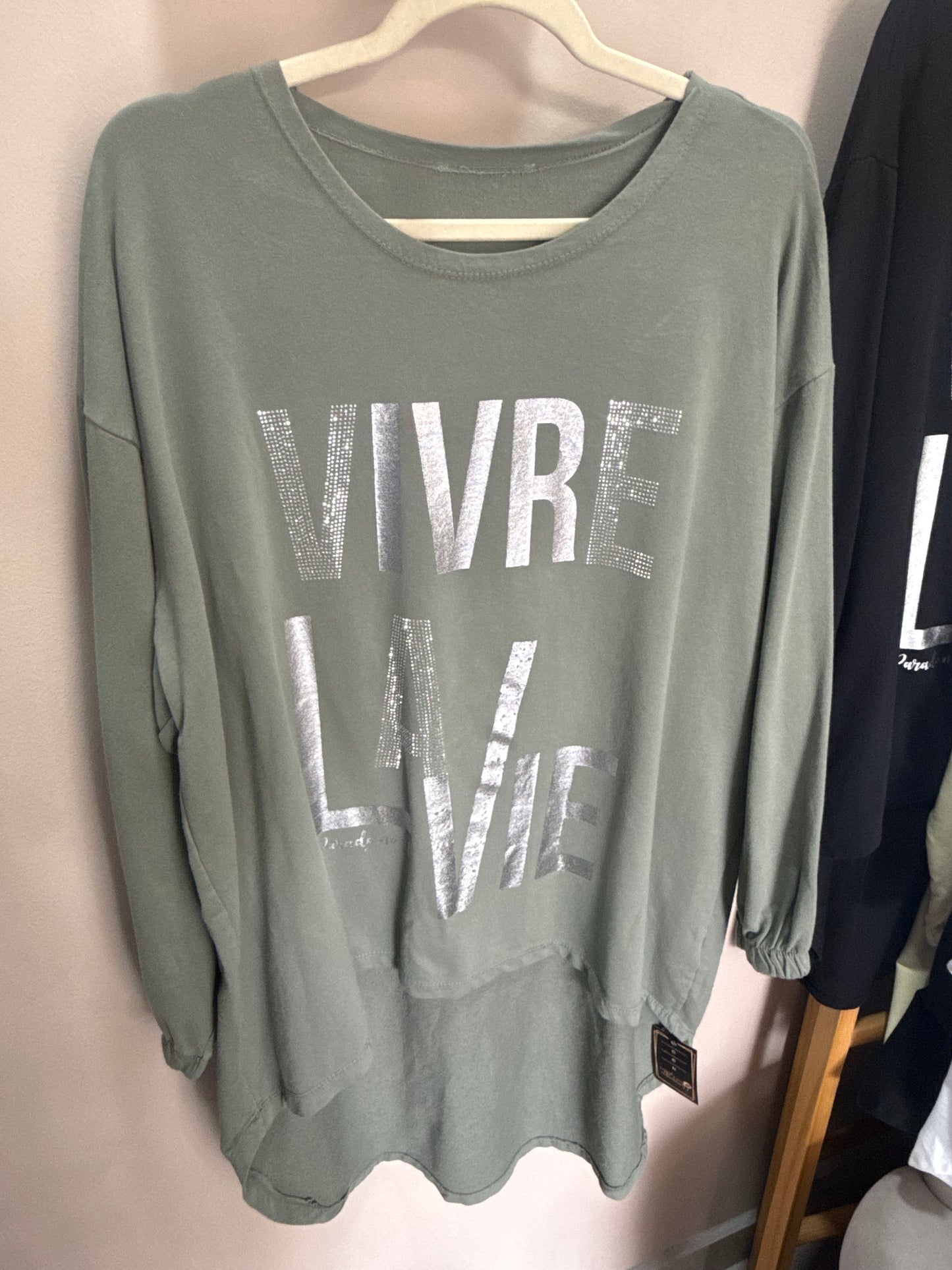 La Vie Blouse Khaki