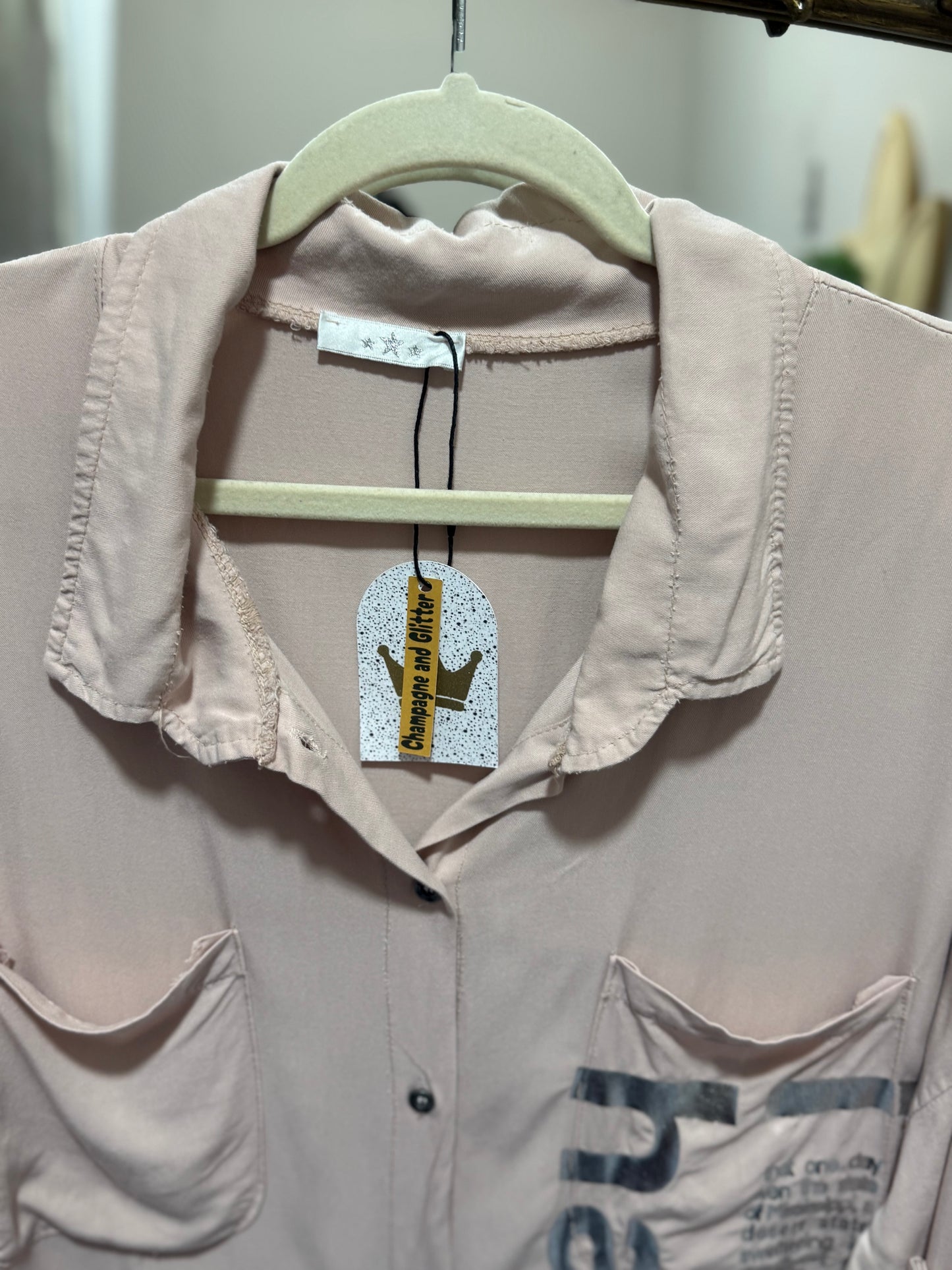 To Have Blouse Dusty Pink