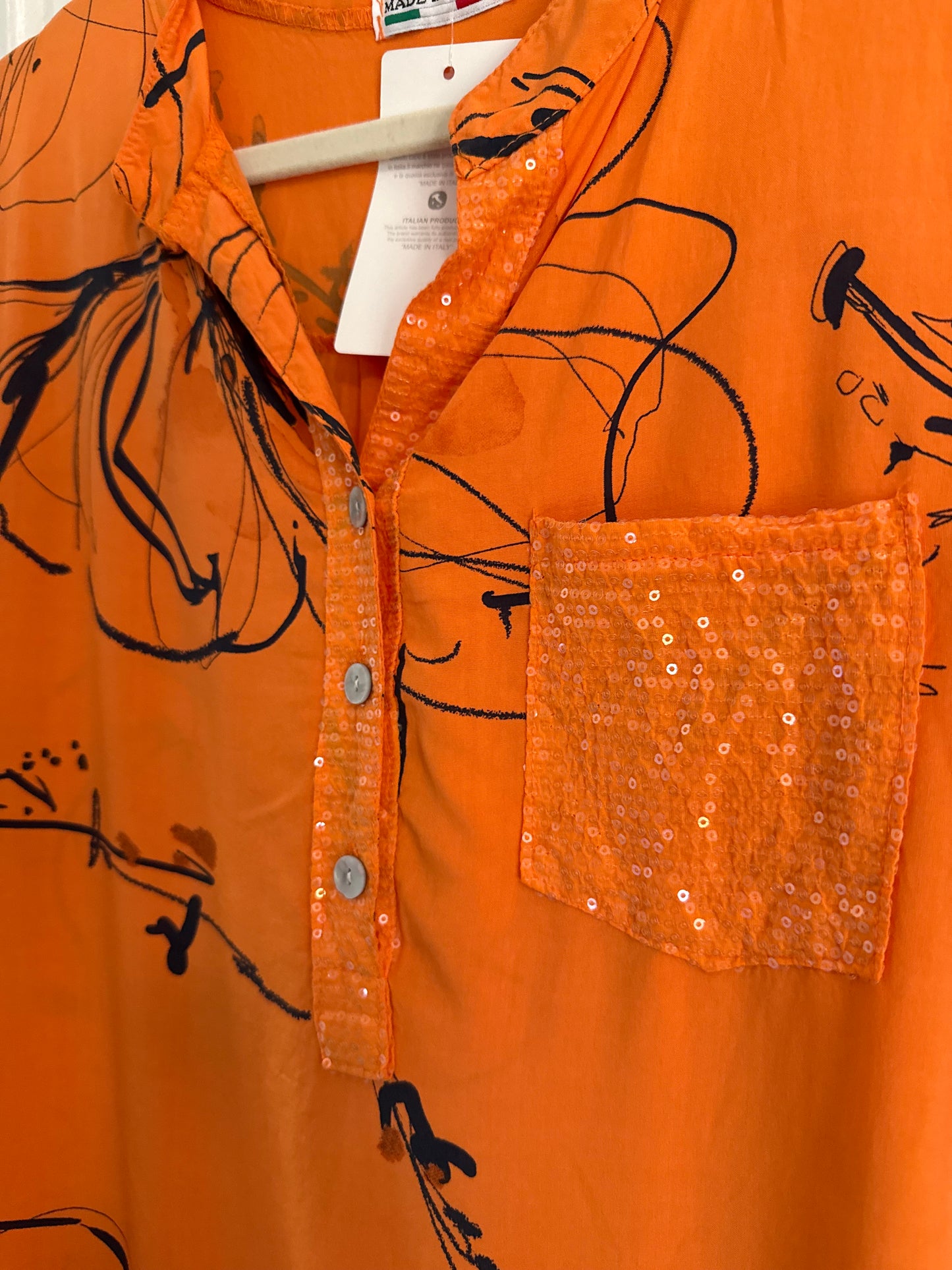 Floral Lines Blouse