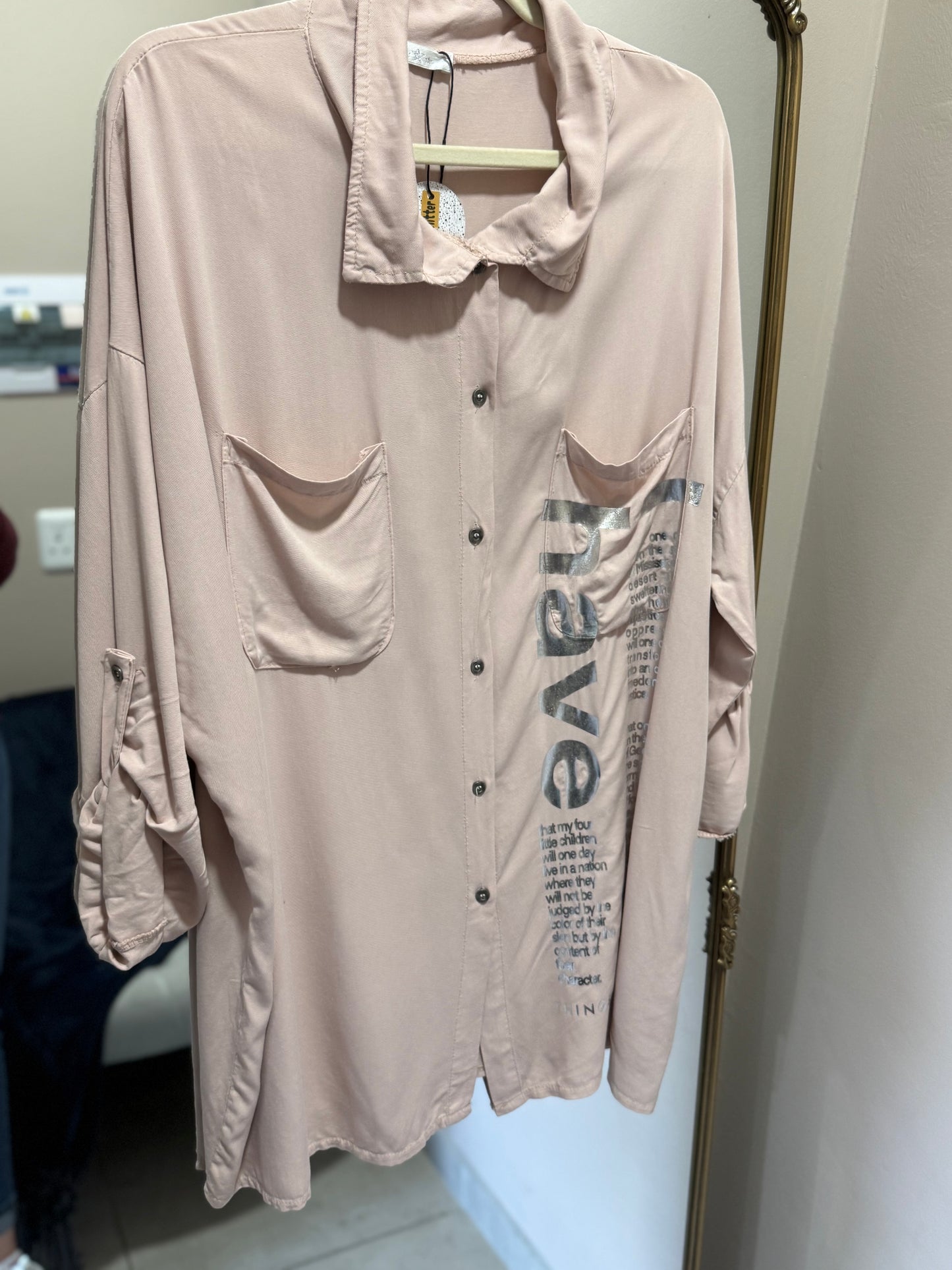 To Have Blouse Dusty Pink