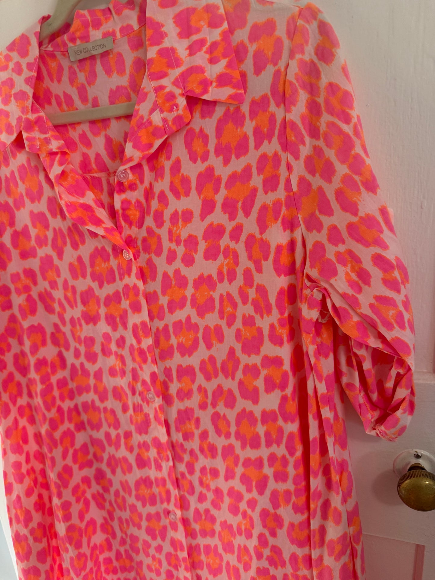 The Fashionista Dress_WhiteOrange