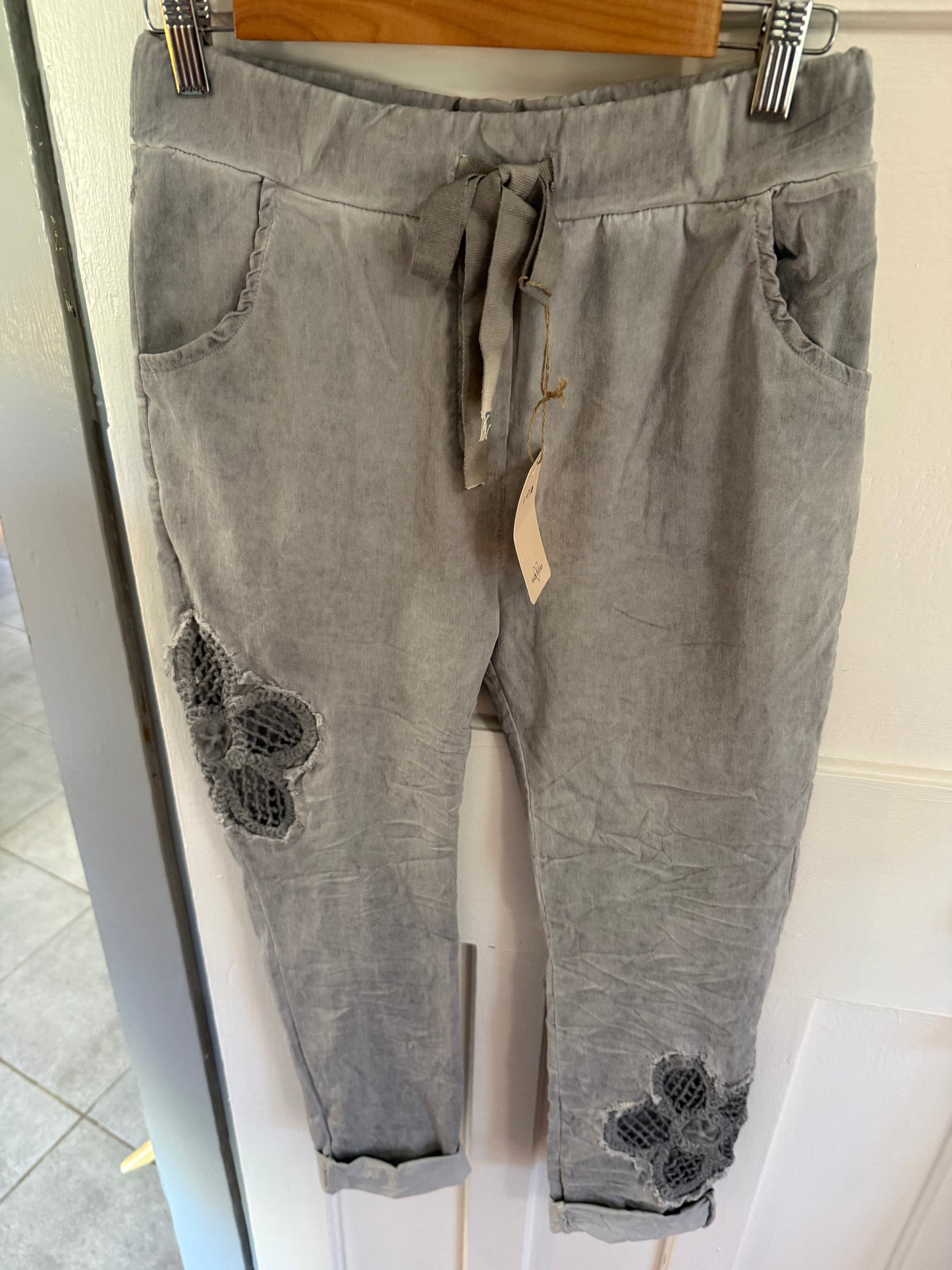 In the detail Grey Pant