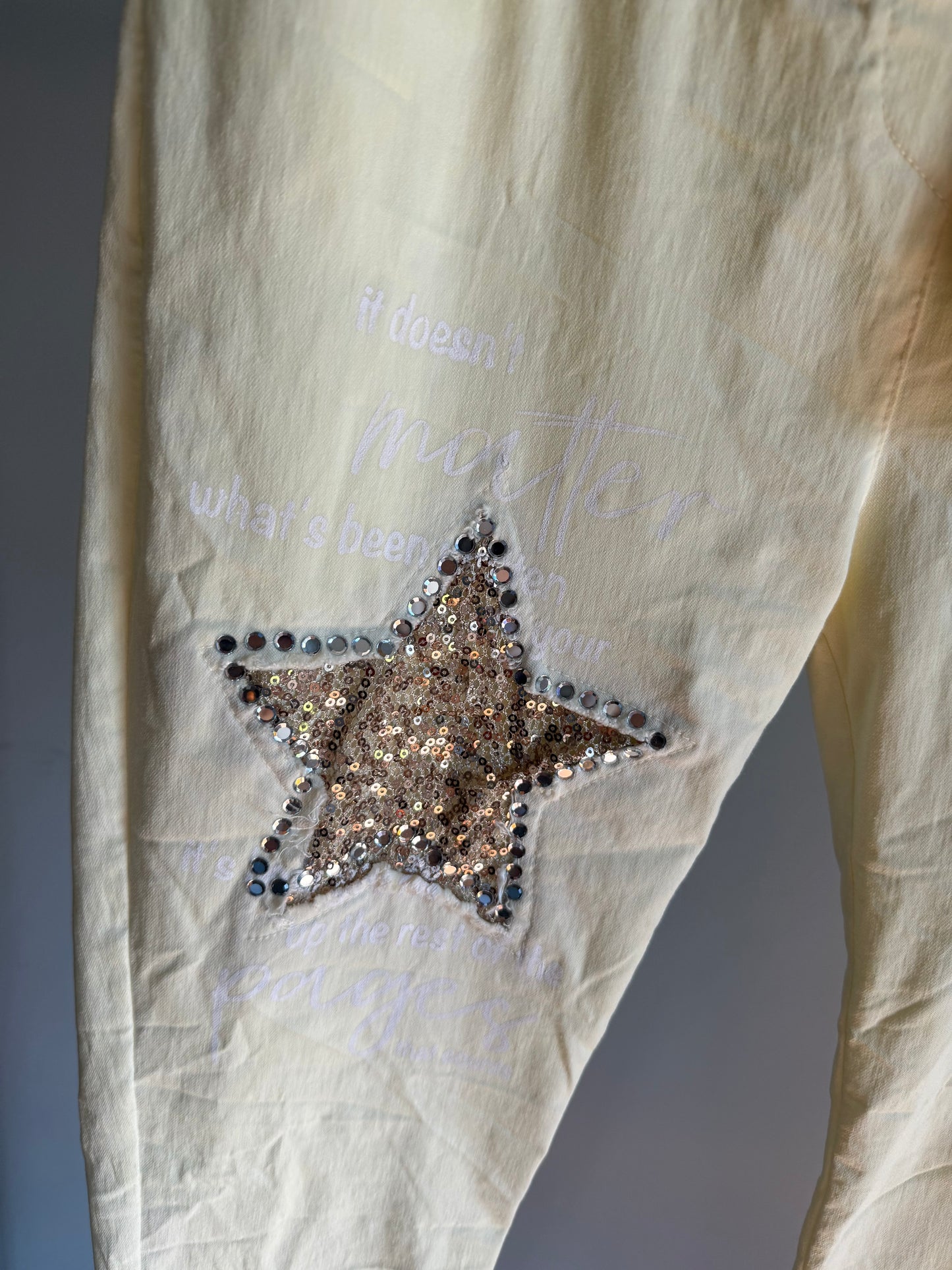 Stars Matter Yellow Pant