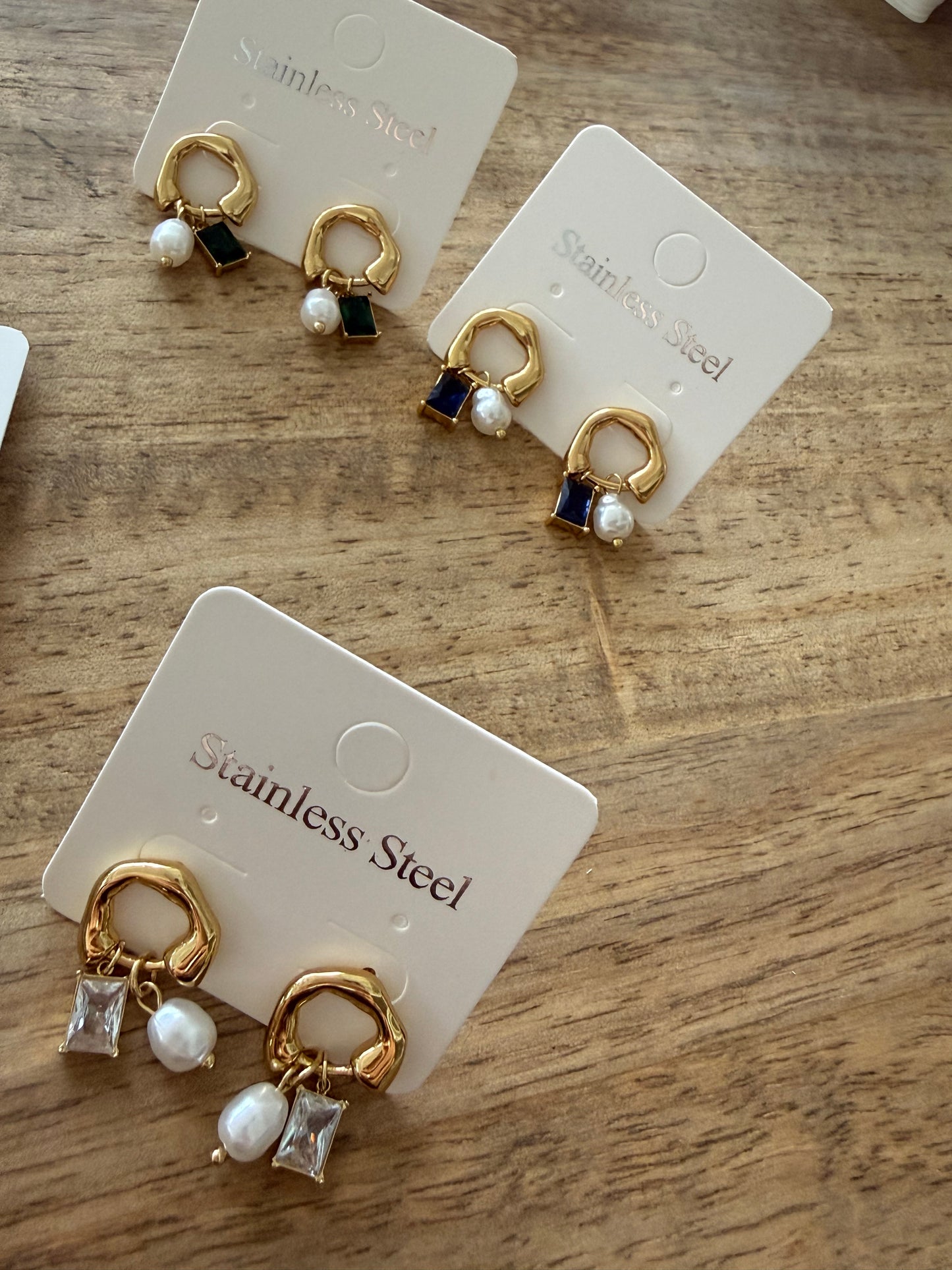 White Pearl Earring