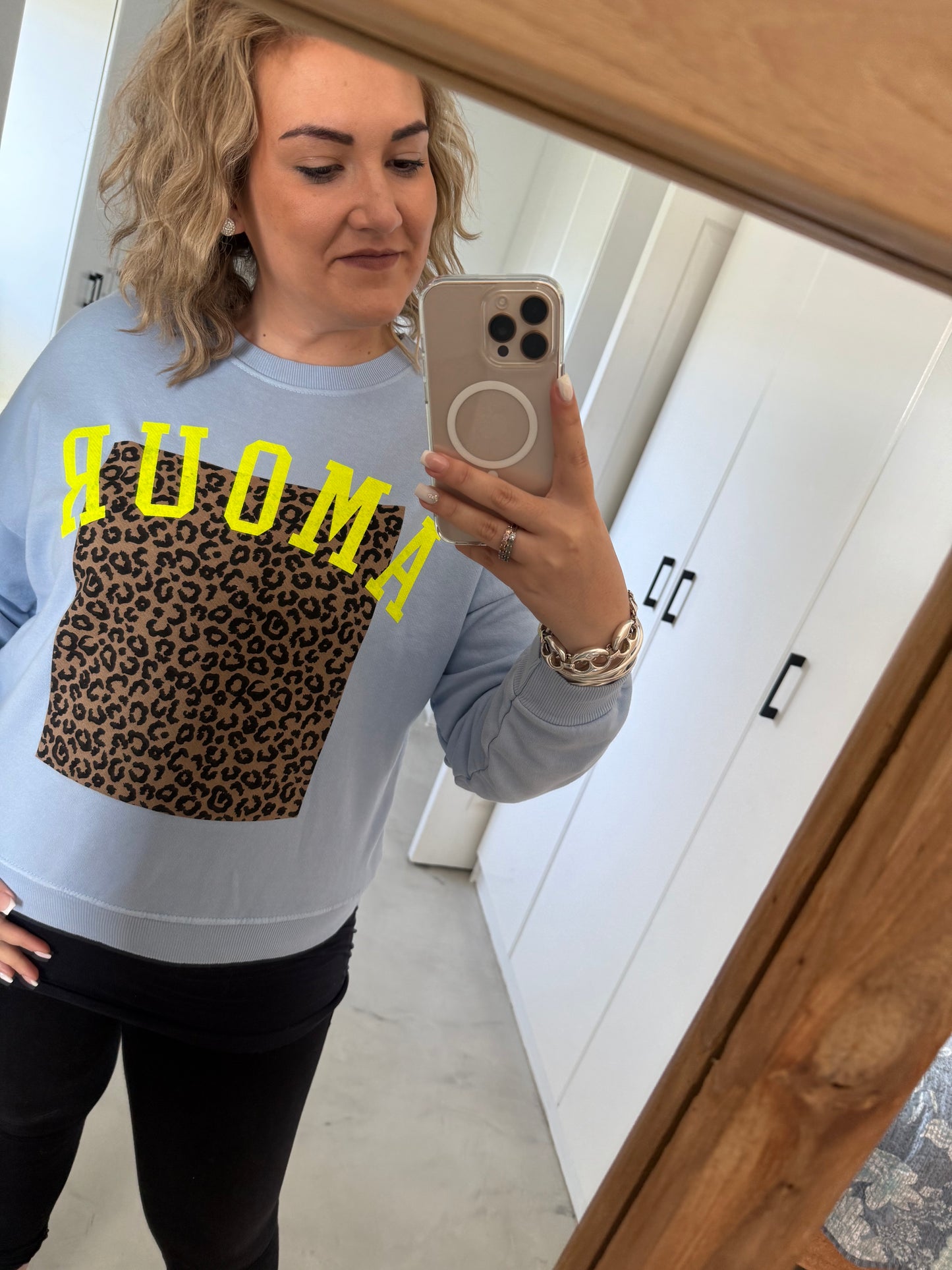 Amour BabyBlue Sweater