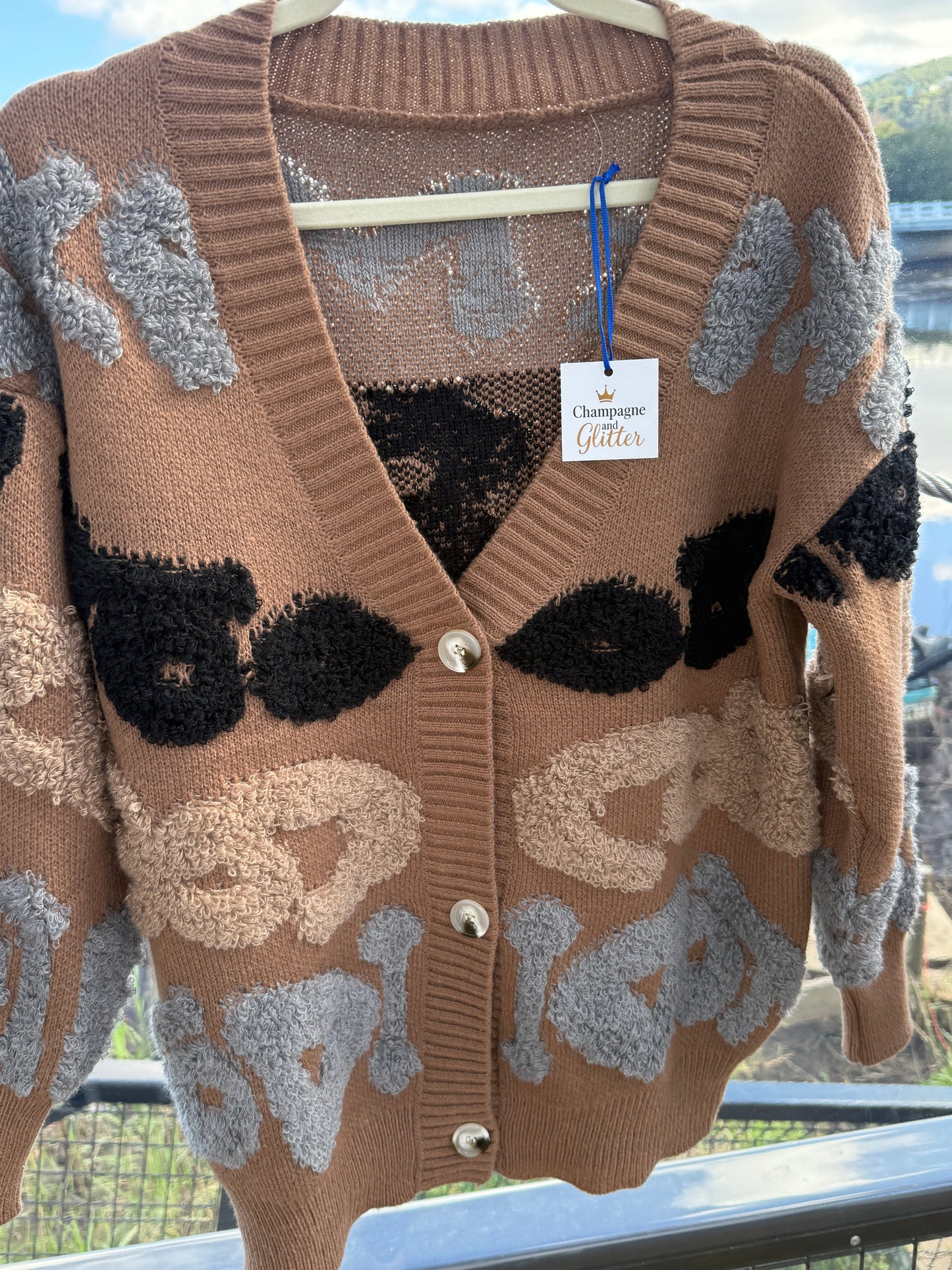 Snuggle Me Knit Brown