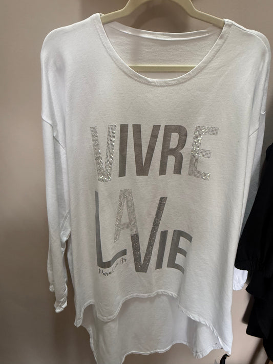 La Vie Blouse White