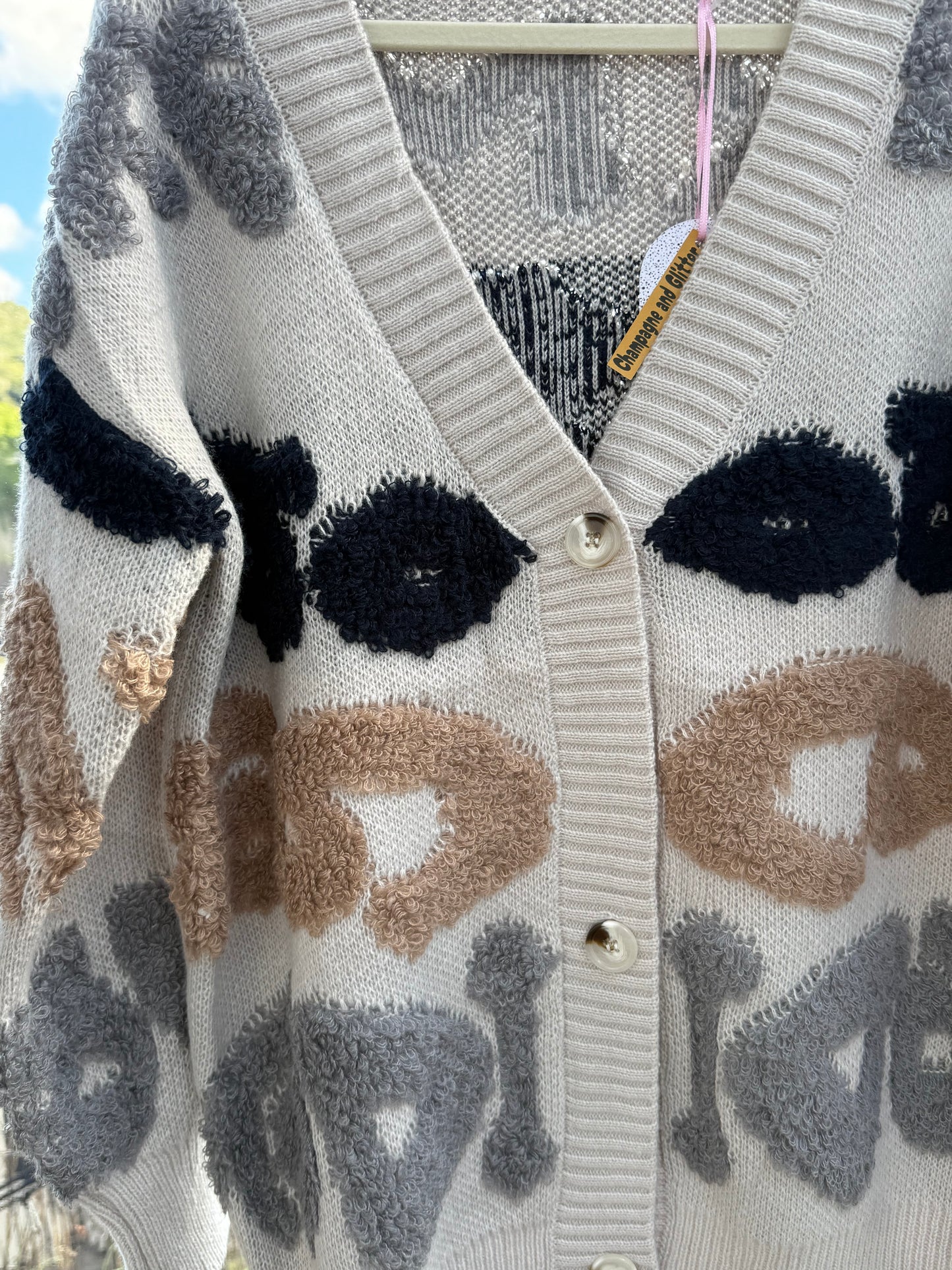 Snuggle Me Knit Off White
