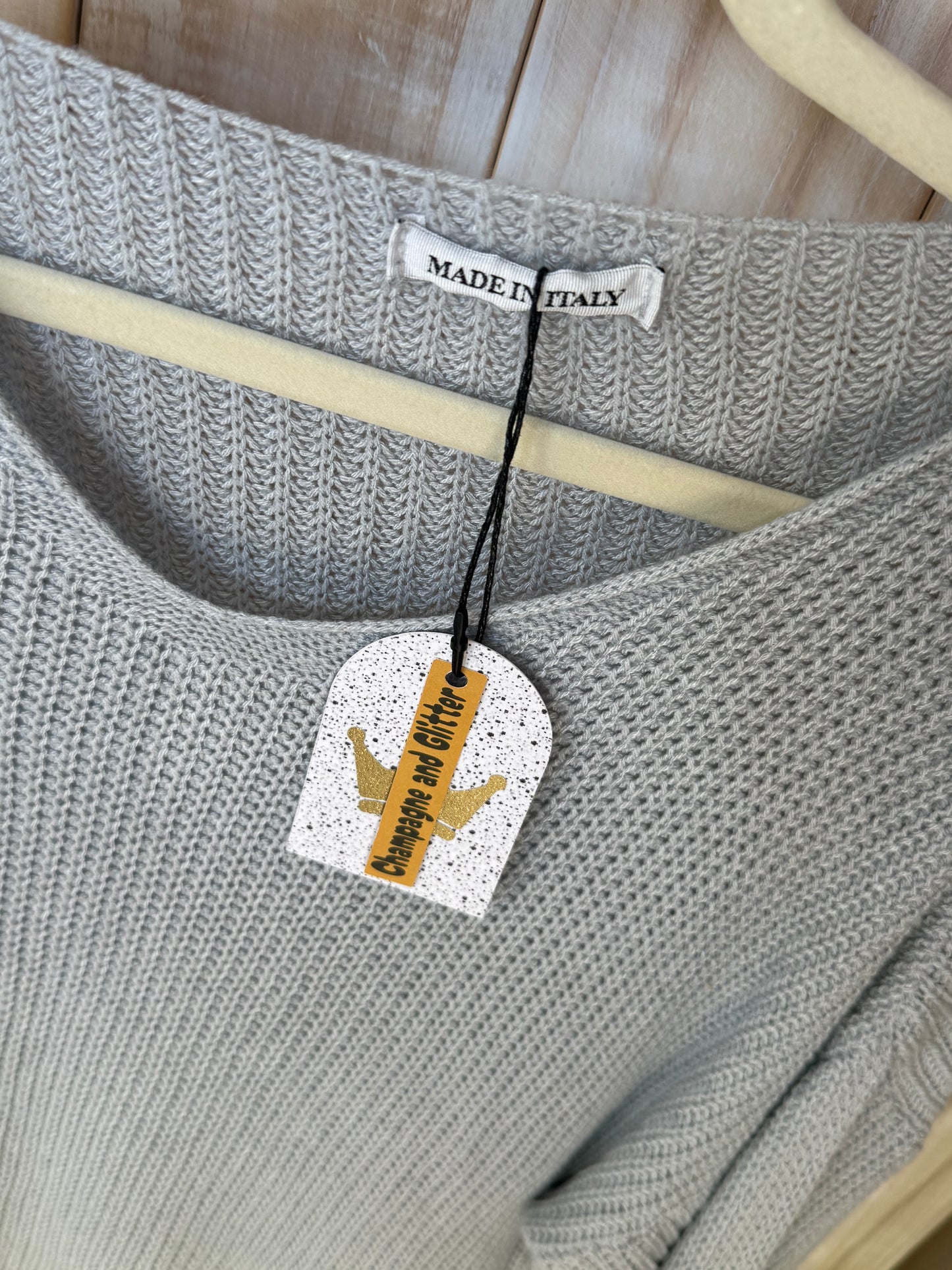 Mary Jane_Knit Grey