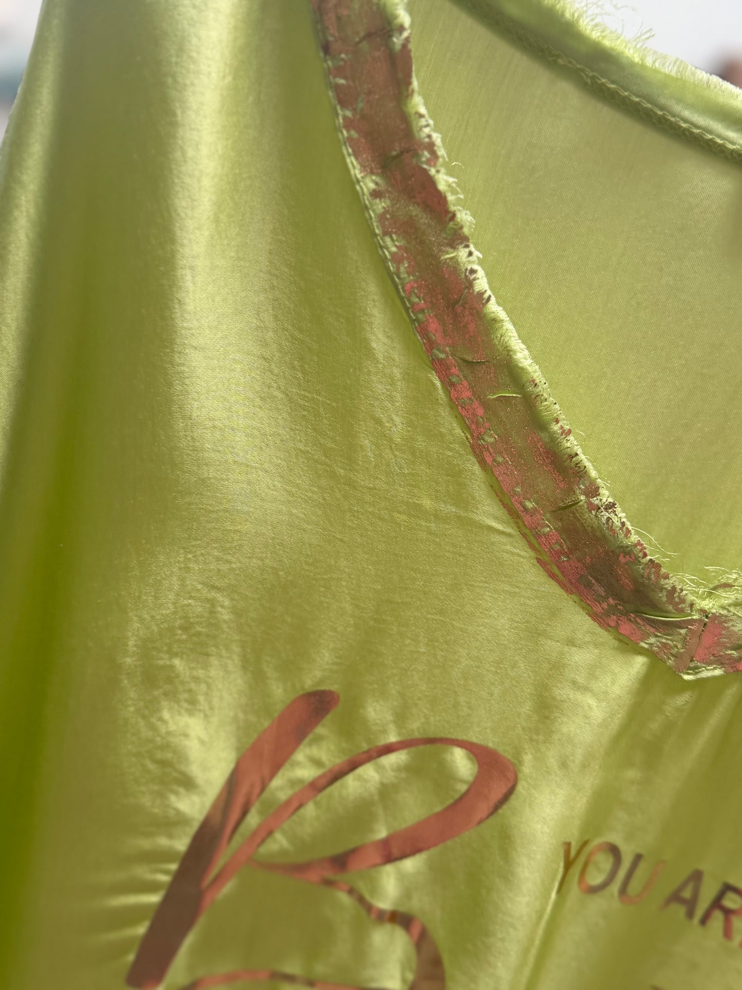 Believe Blouse Apple Green