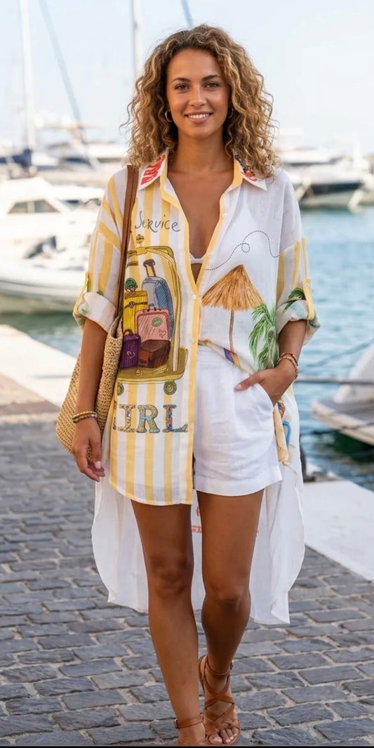 Travel Girl Blouse