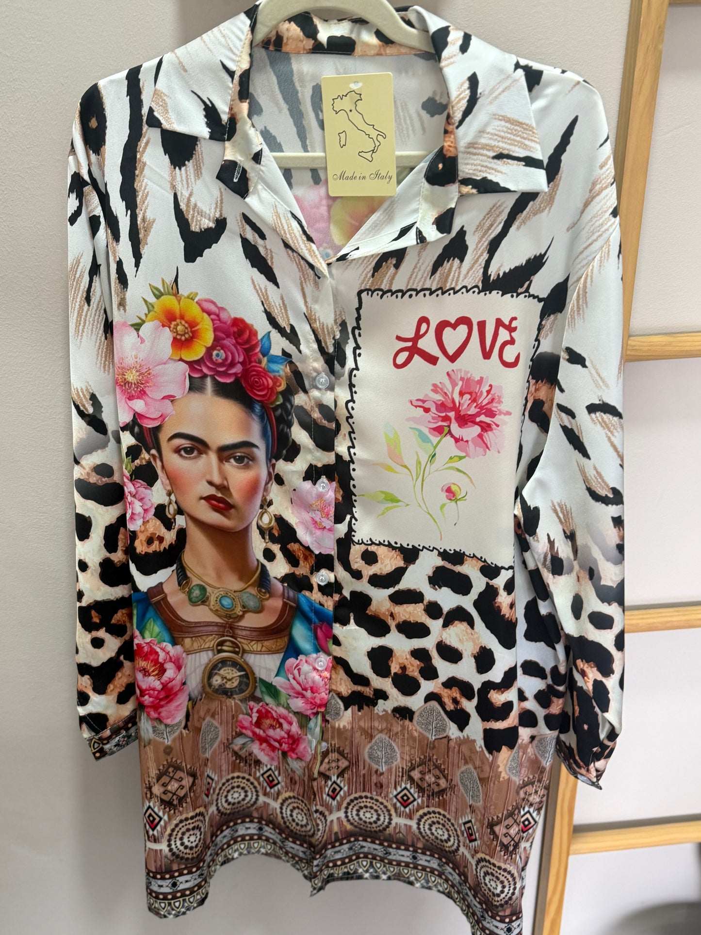 FRIDA FAITH SATIN SHIRT