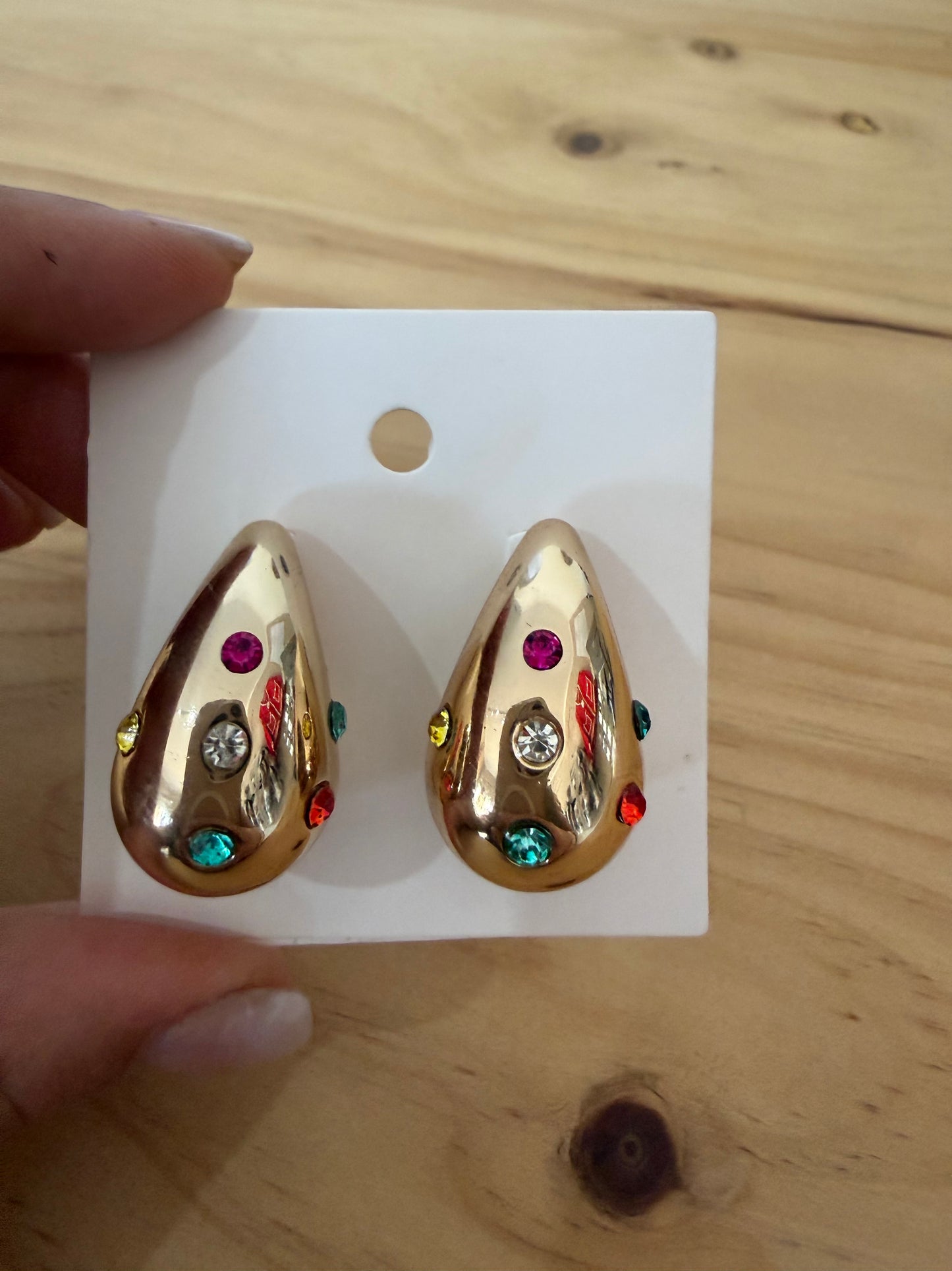 Crystal Waterfall Drop Earring