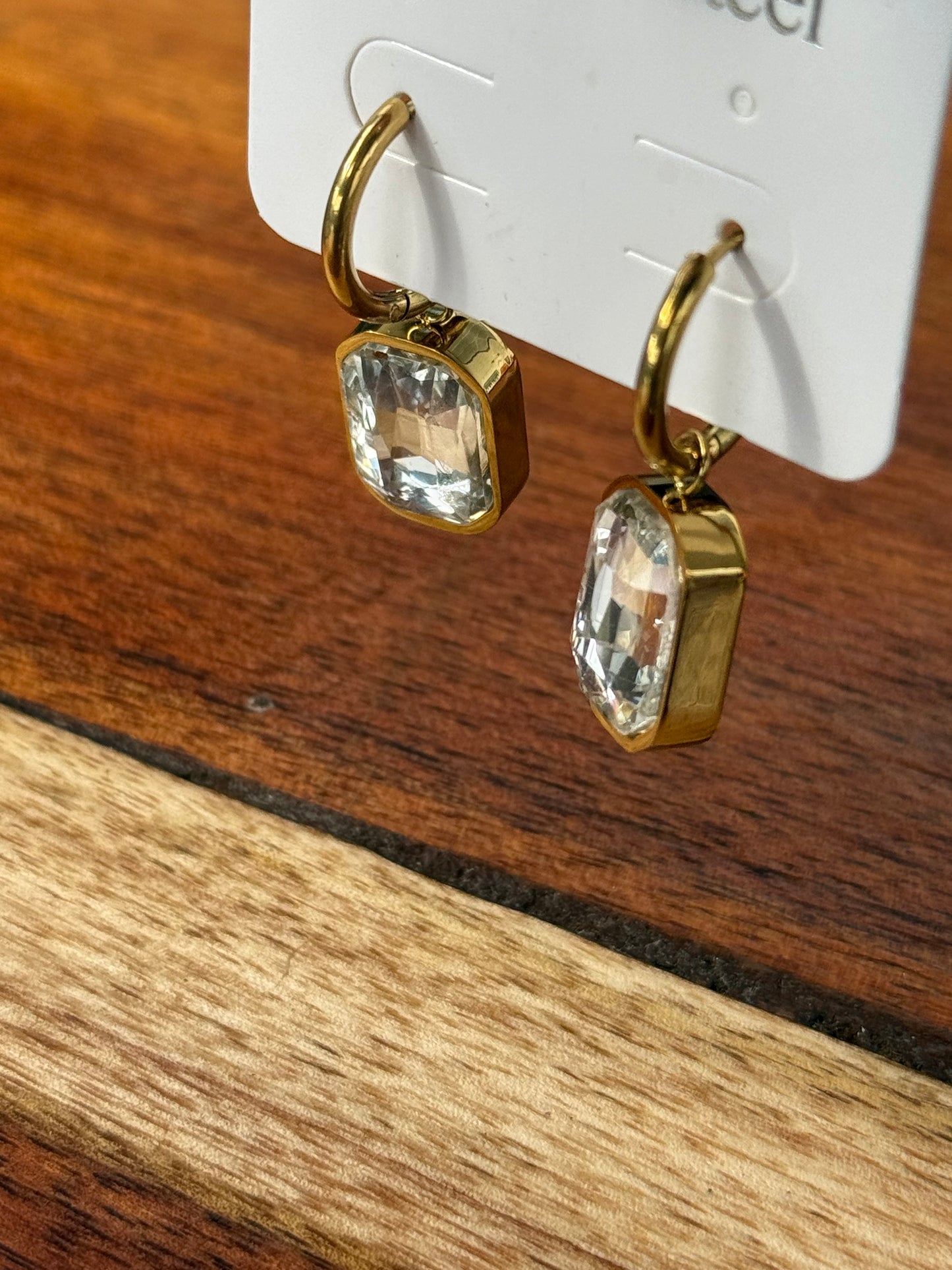 Shareen Earrings White