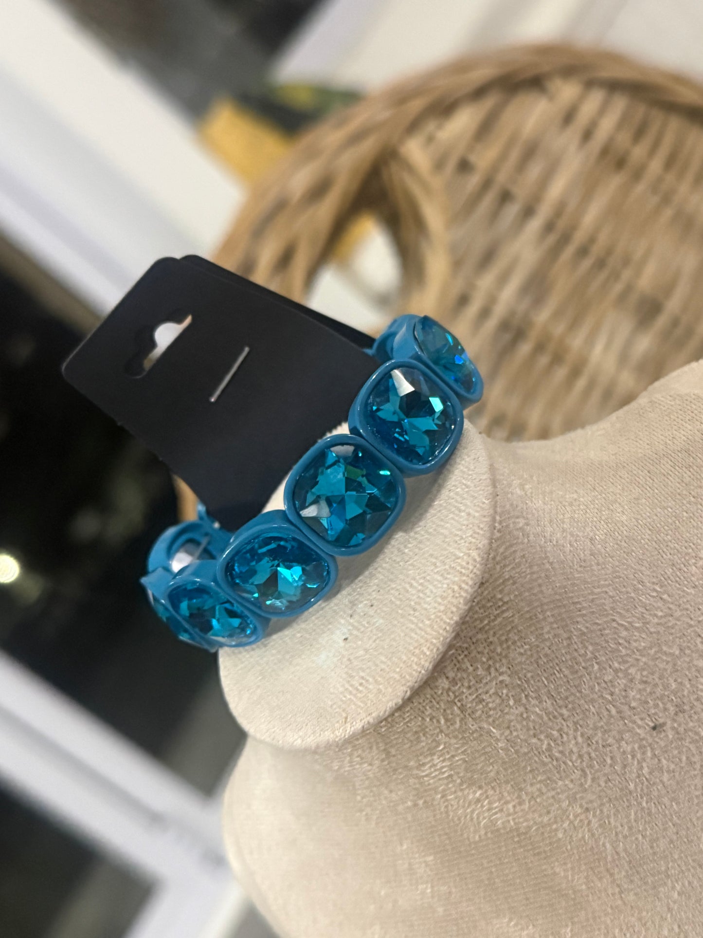 Turq Square Bracelet