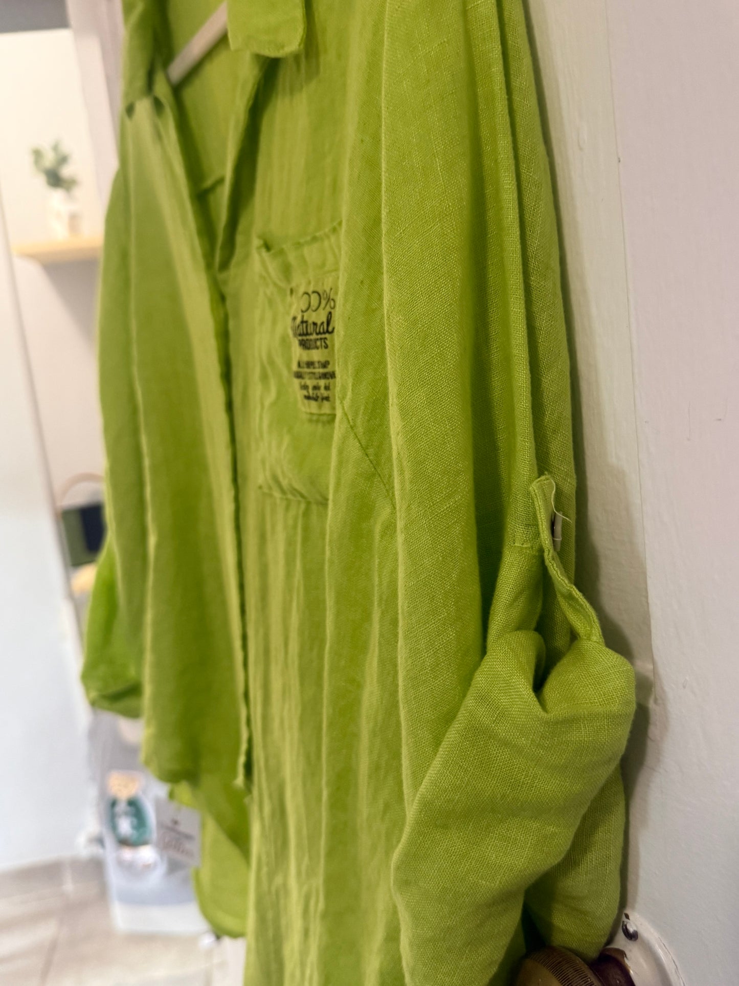 Beauty Blouse Apple Green