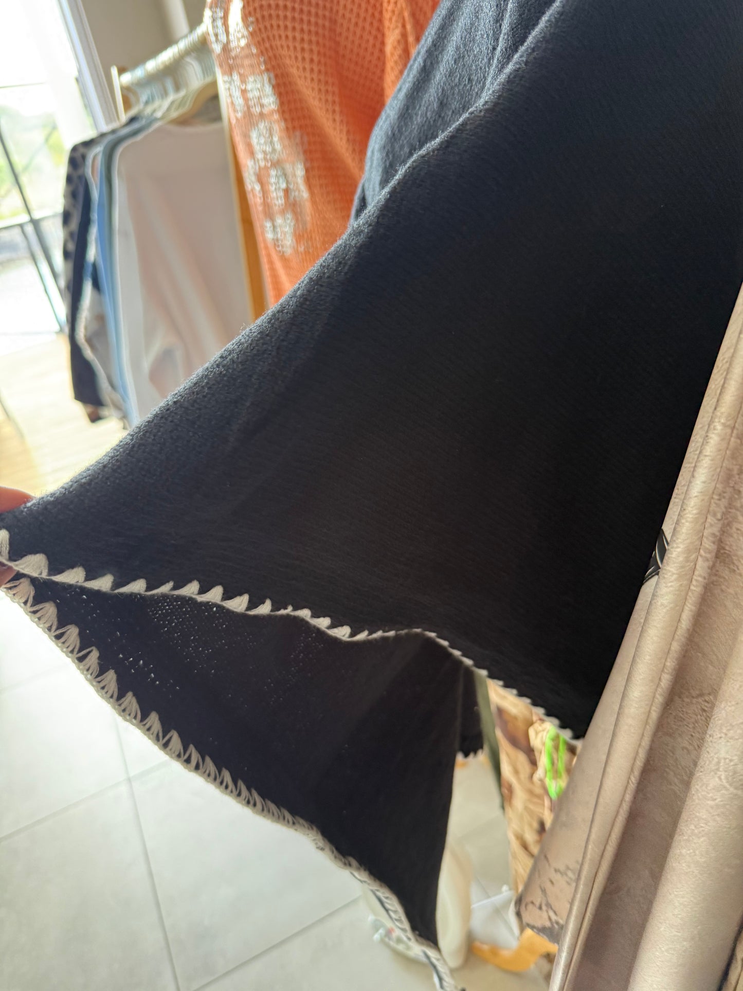 Throw Over Black