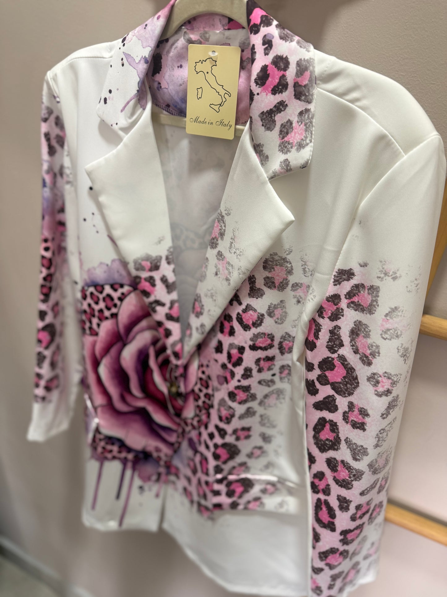 Tatum Satin Jacket_Leopard Bloom