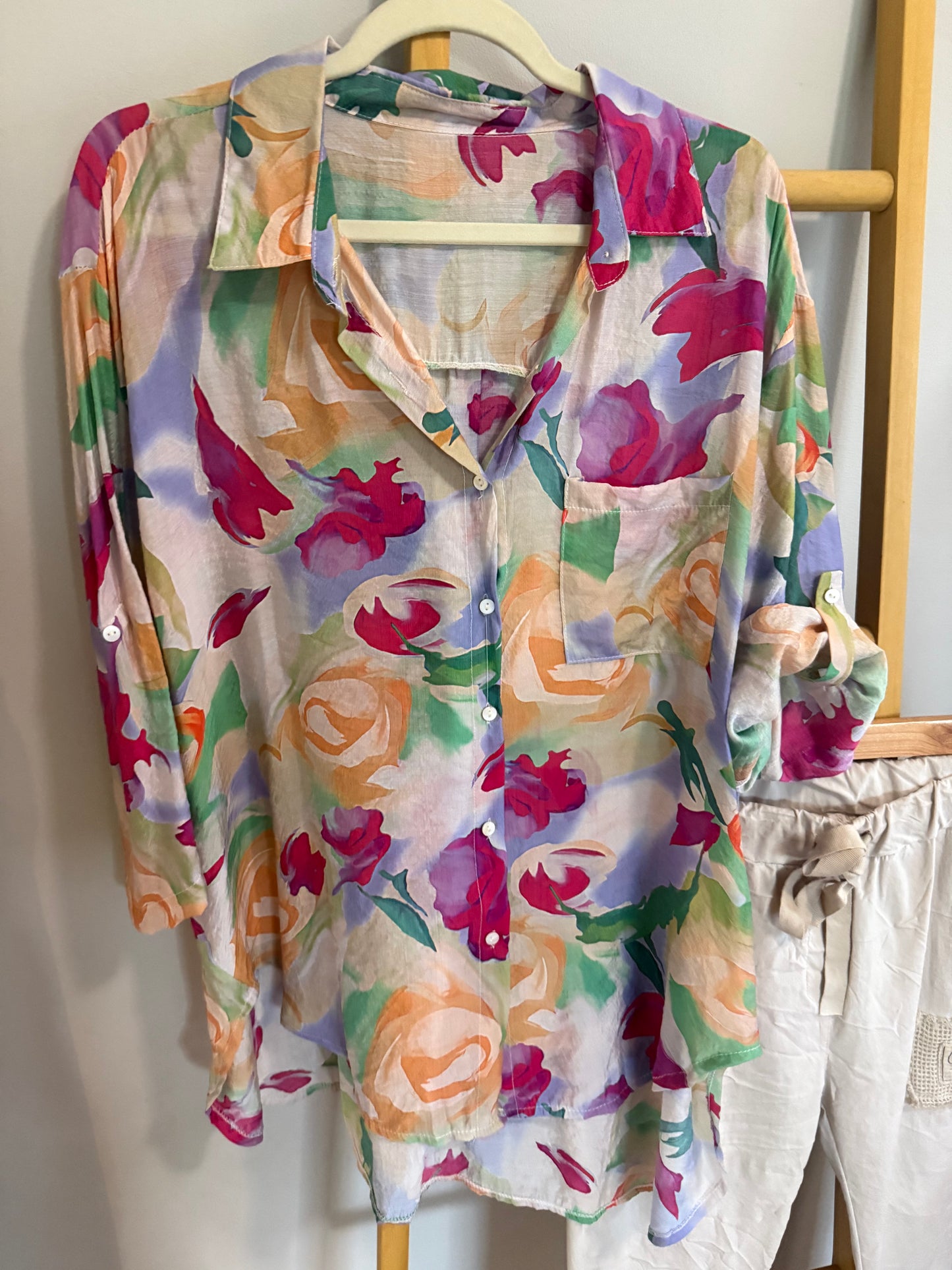 Printed Blouse Spring