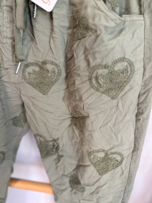Lexley Heart Pants_ Khaki