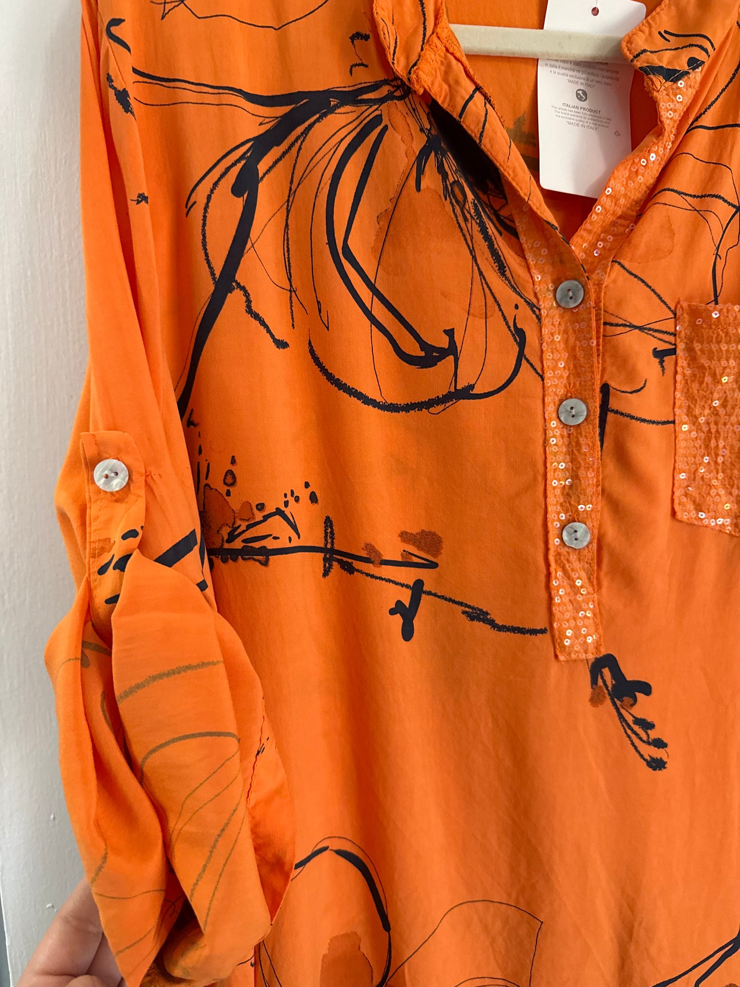 Floral Lines Blouse