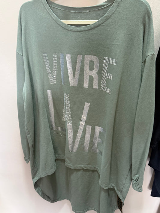 La Vie Blouse Khaki