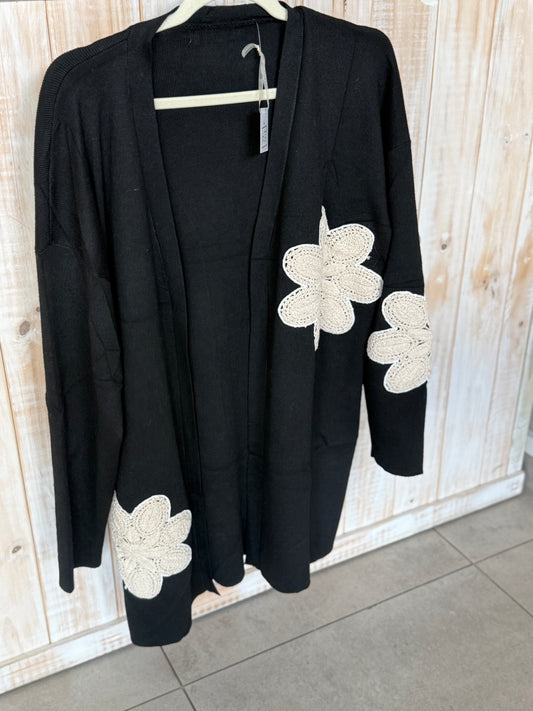 Crochet Flower Cardi