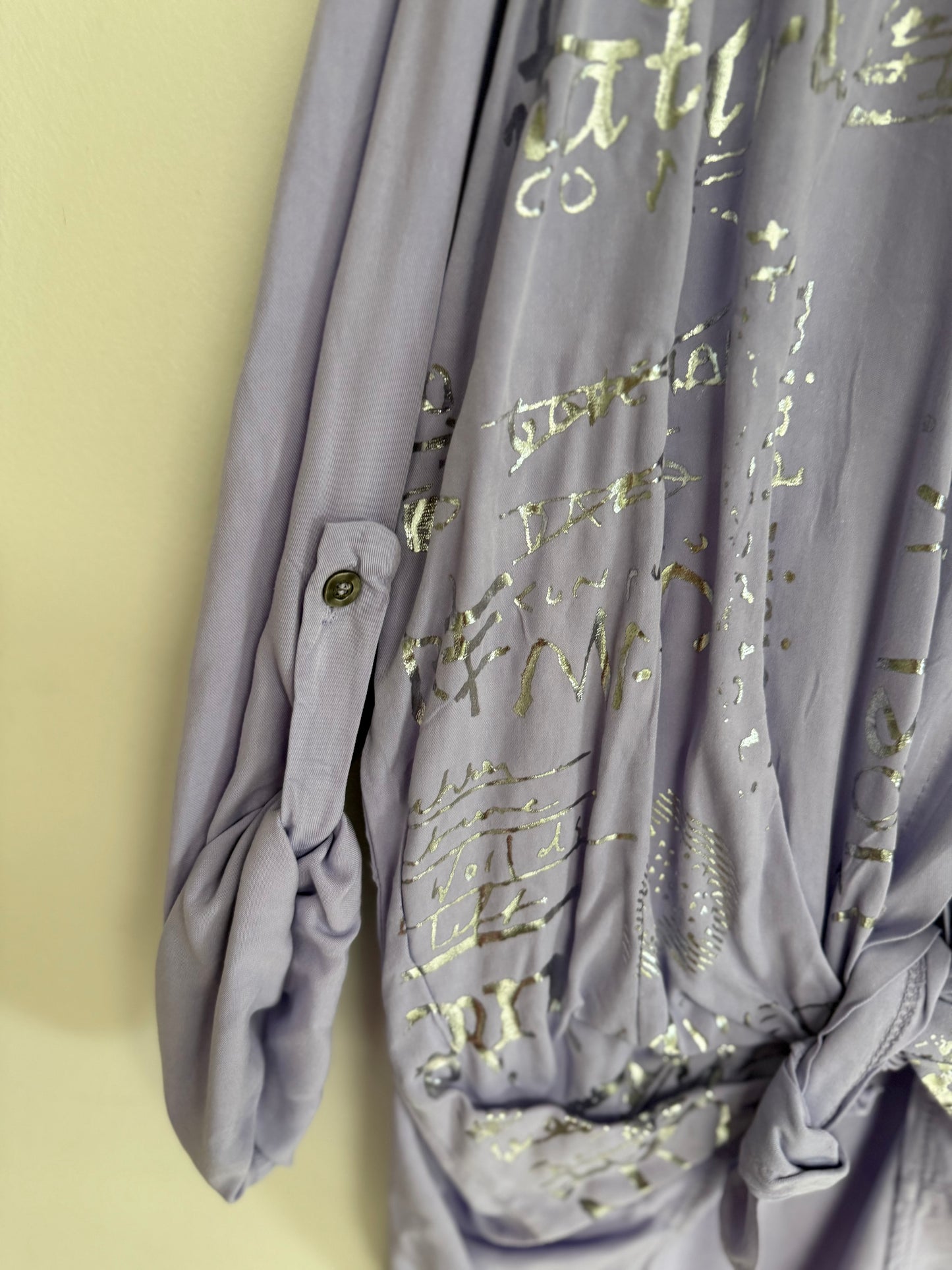 It Is written Blouse in Lilac