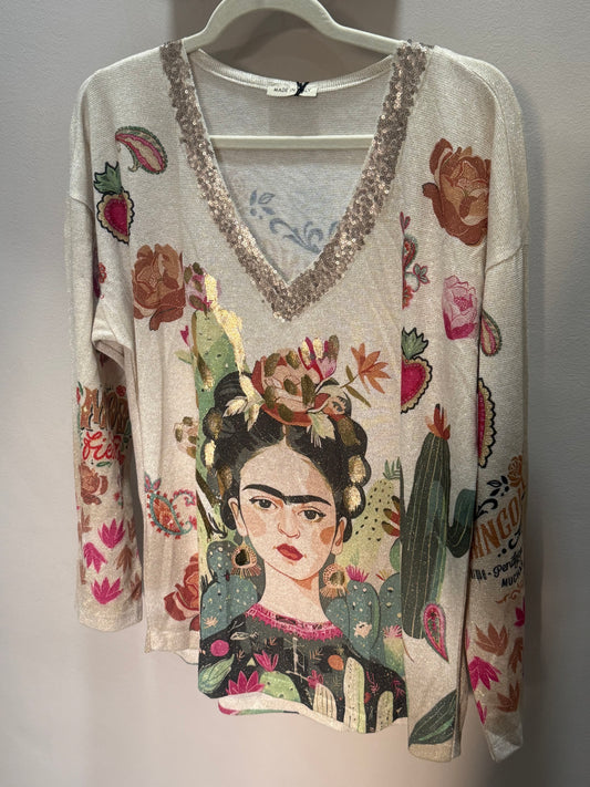Frieda Sequin Blouse