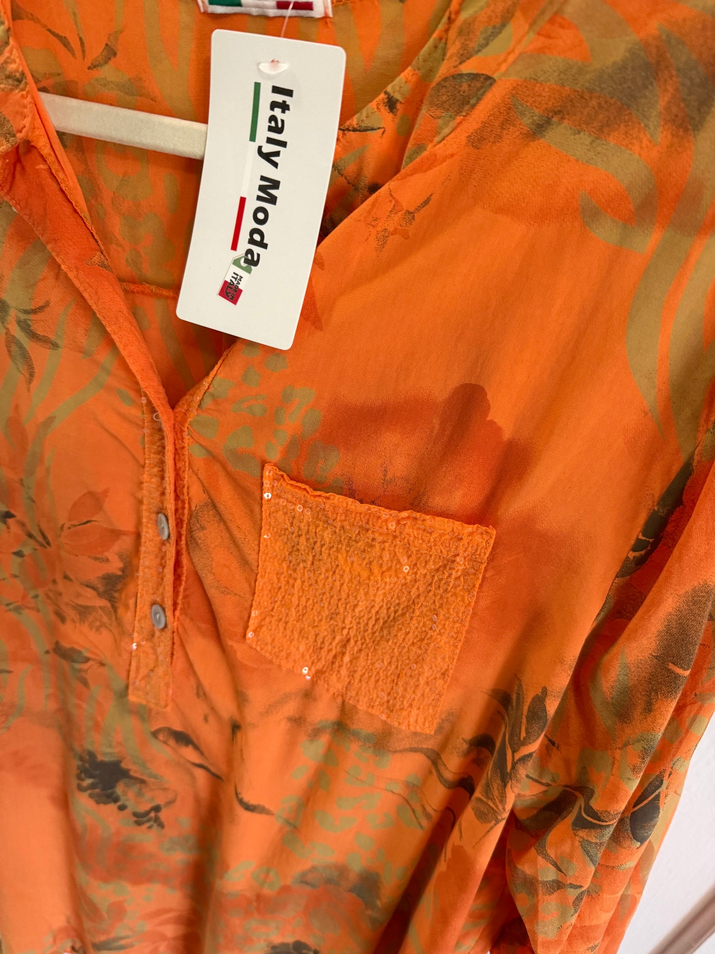 Forest Sequin Blouse
